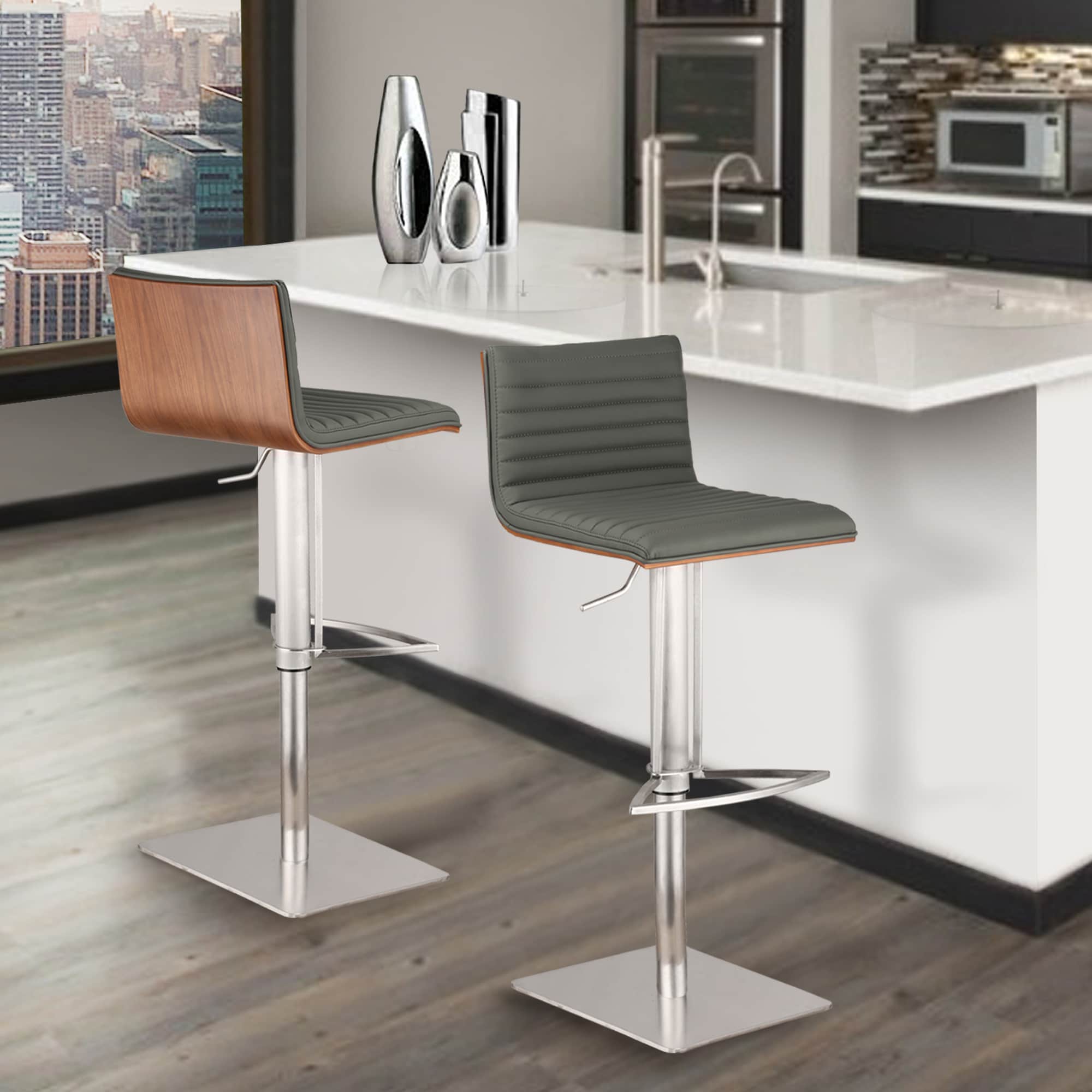 Armen Living LCCASWBAGRB201 stools - View #6