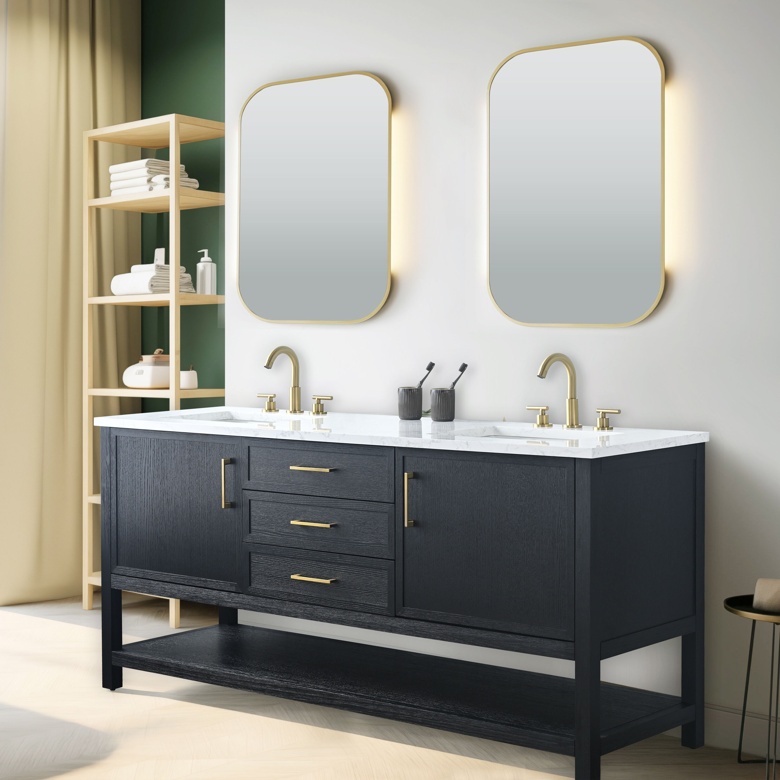 Sudio Design OLIVER-72BLO Bath-Vanity-Combo - View #3