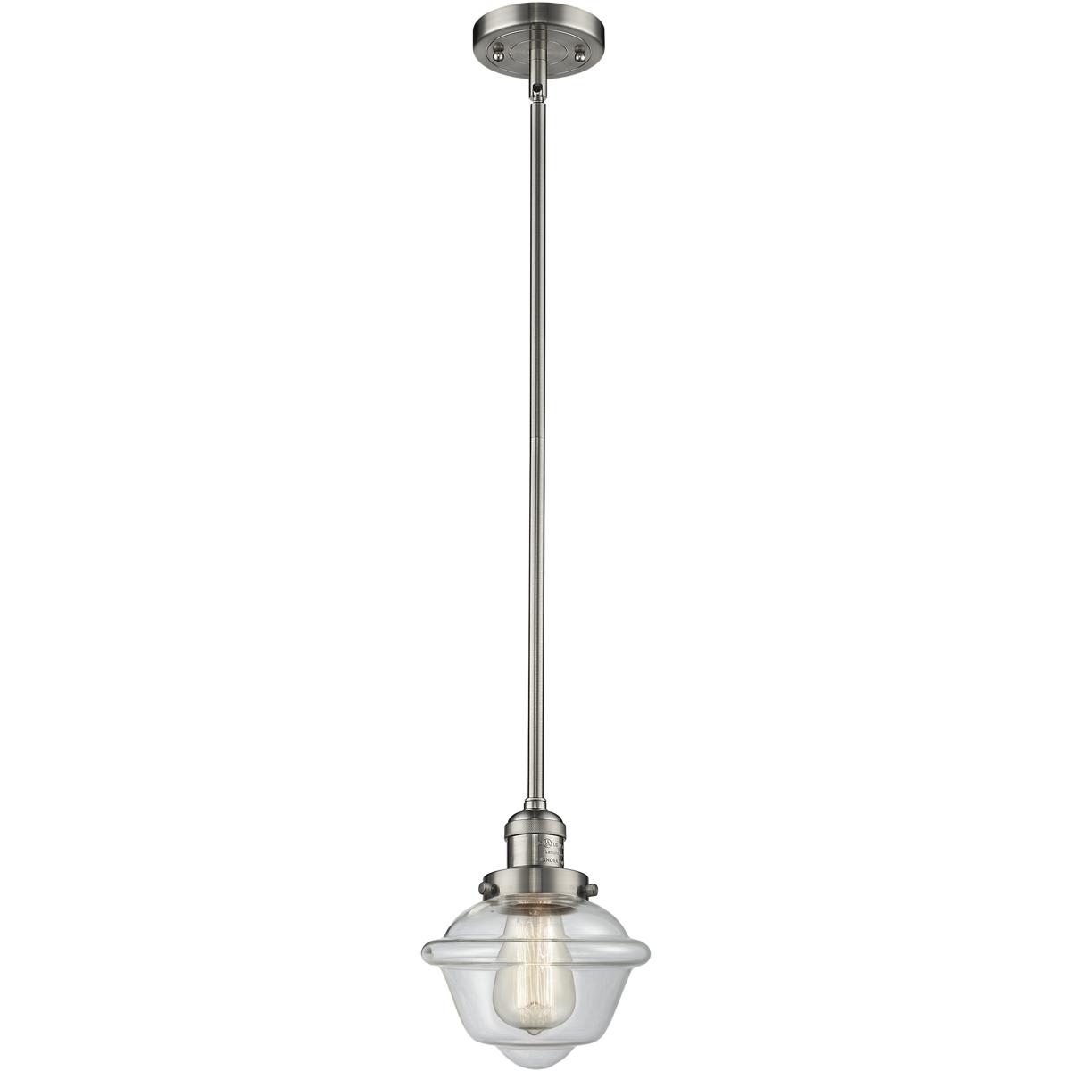 Innovations Lighting 1355641 201S-SN-G532 Franklin Restoration Oxford Mini Pendant