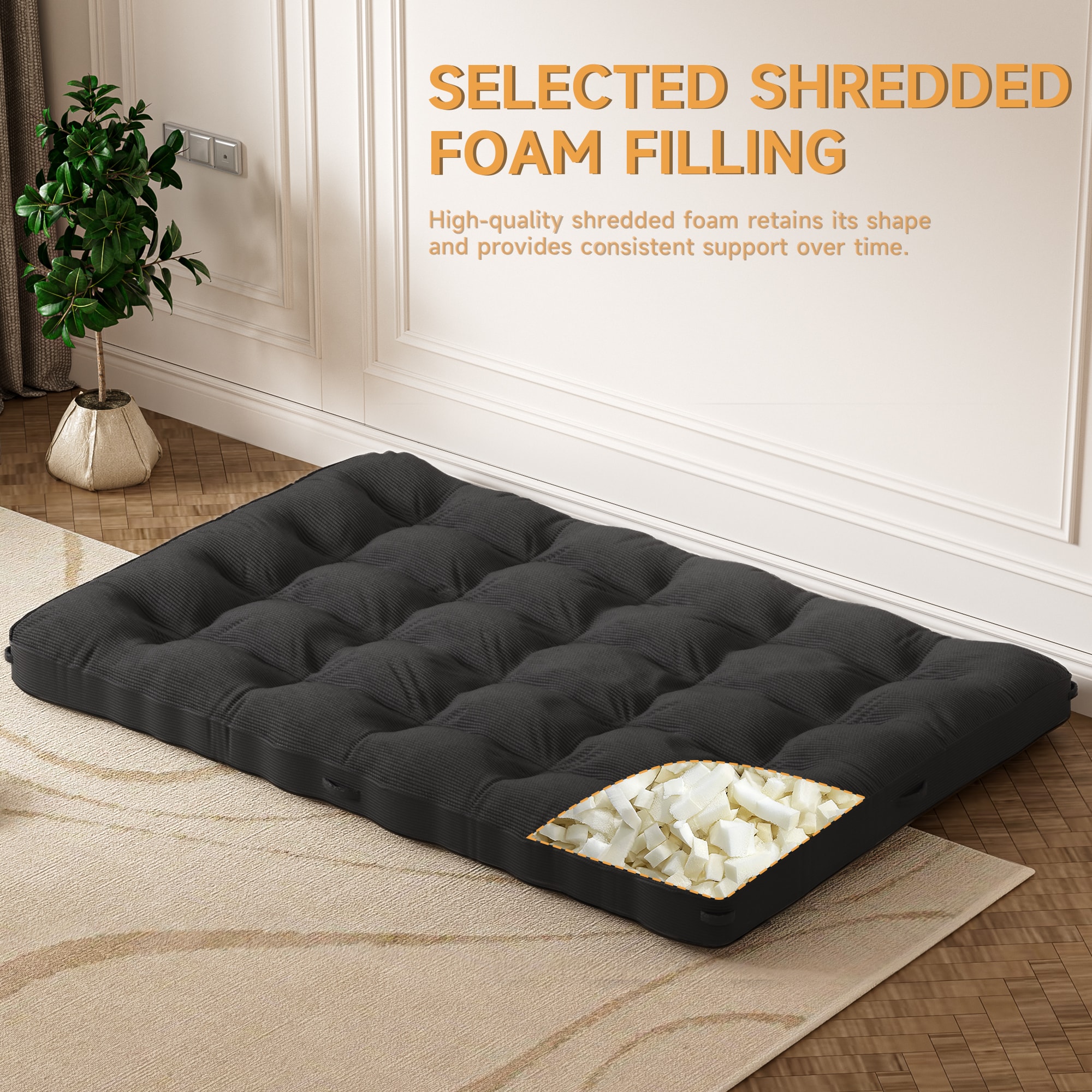 LOVMOR SF-R-8-FULL-BK futons - View #5