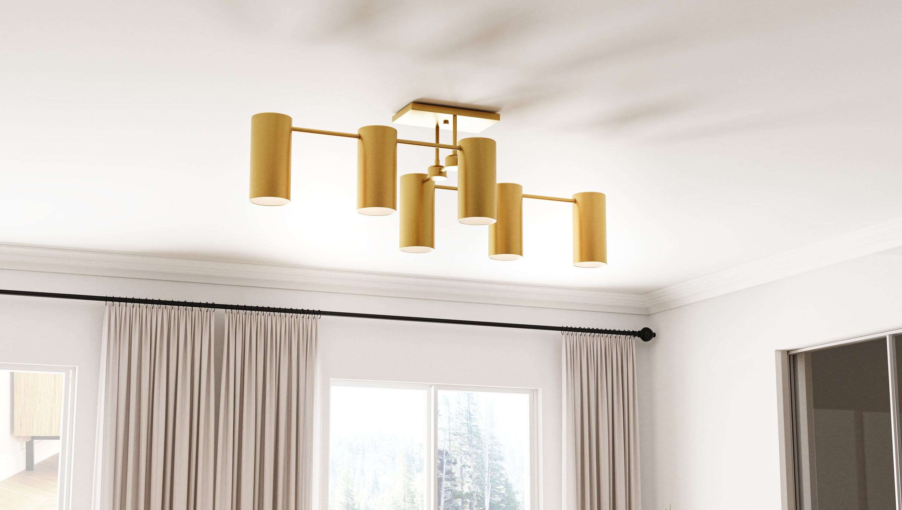 Quoizel FLD1750BRG flushmounts - View #2