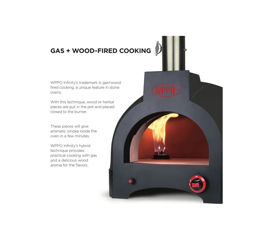 WPPO WKI50-MNB Outdoor-Pizza-Ovens - View #4