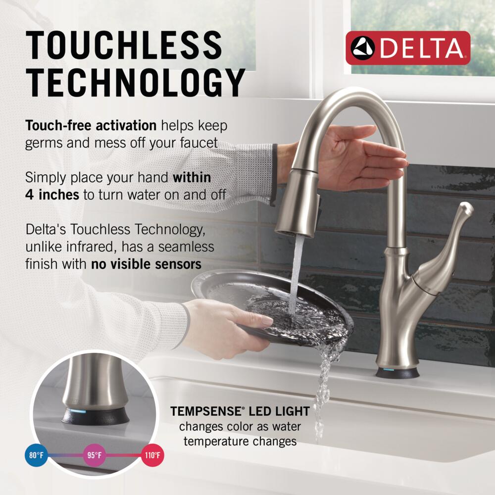 Delta 19888TLZ-SP-DST Kitchen-Faucets - View #2