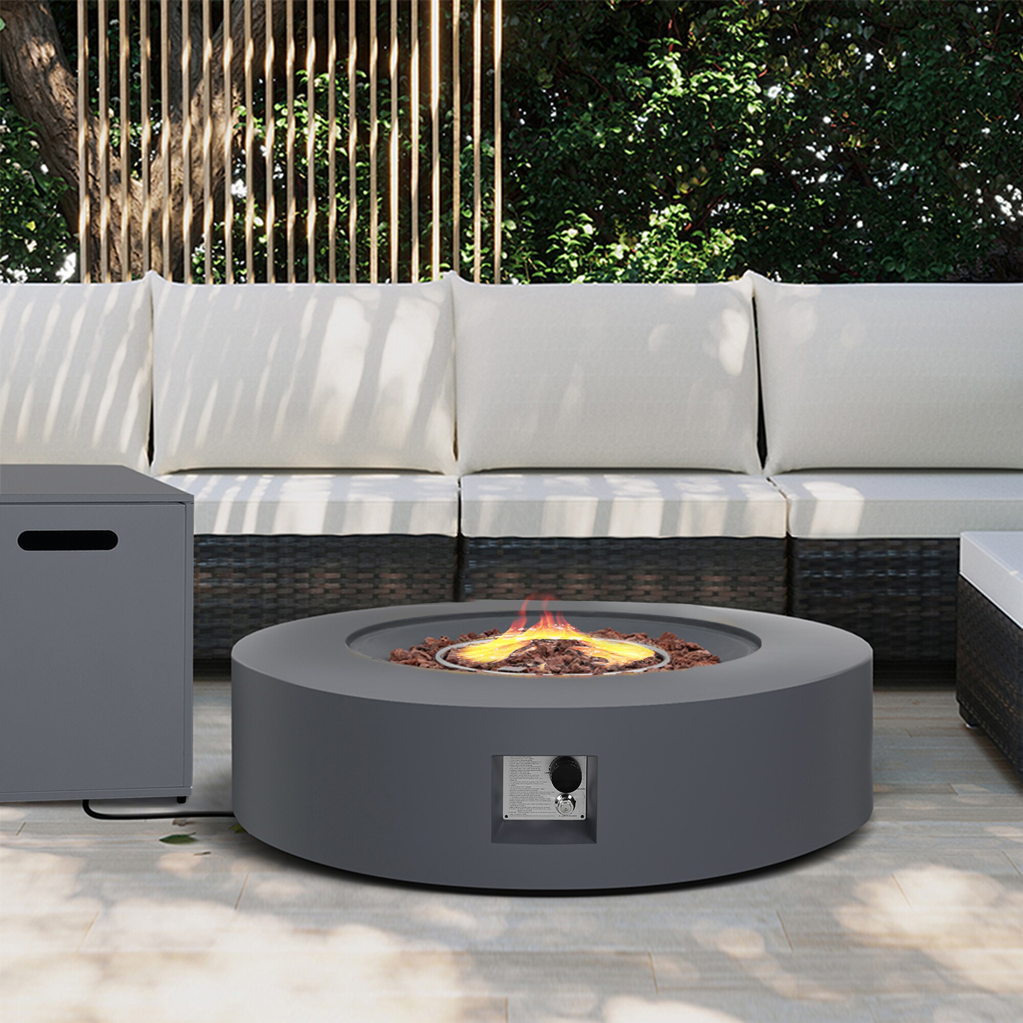 Patio Watcher 42T-DG-W Outdoor-Gas-Firepits - View #3