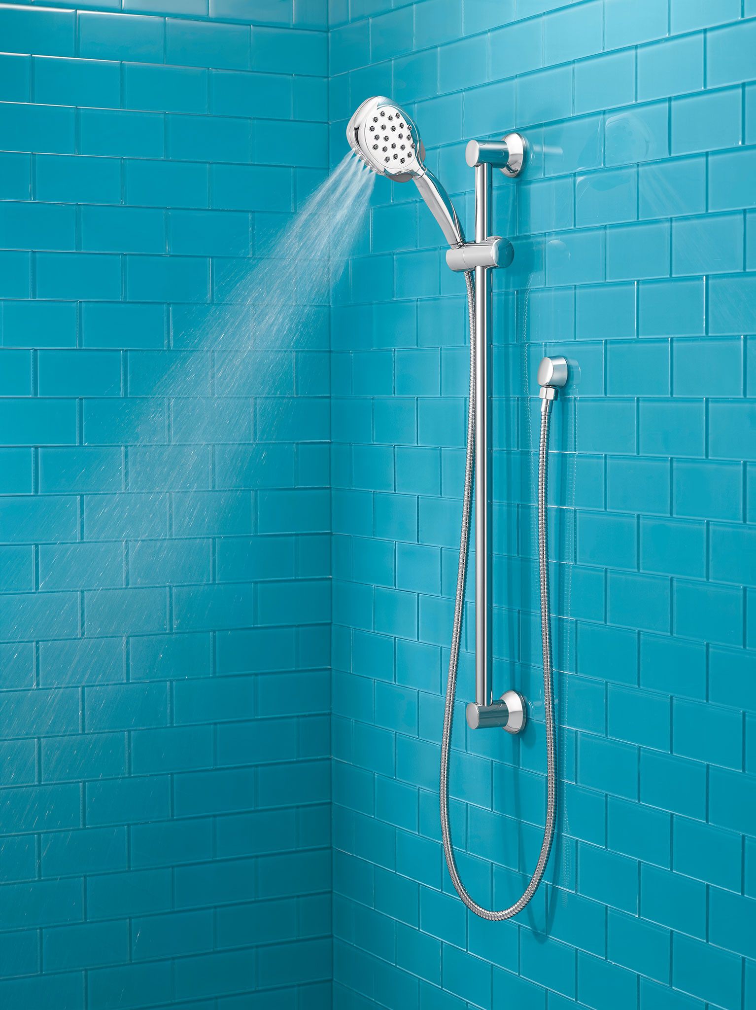 Moen Twist Brushed Nickel Handheld Shower 1.75GPM (6.6LPM) in the