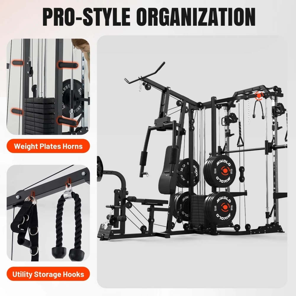 Mikolo M-HSM-B-R-B-BWP260 Lat-Pull-Down-Machines - View #7