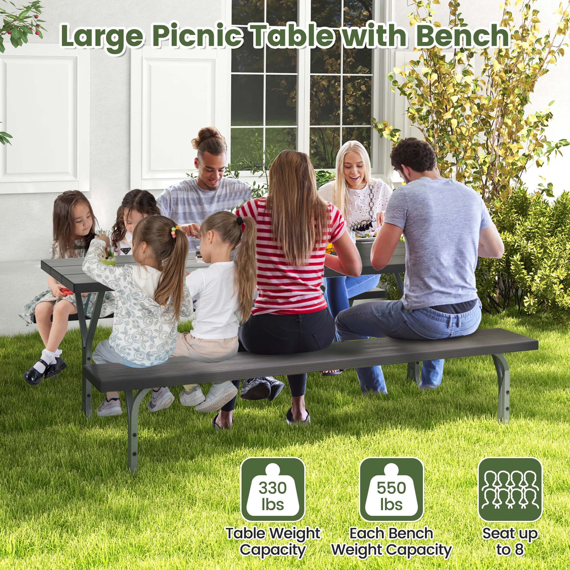 Costway HCST01483 Patio-Tables - View #6