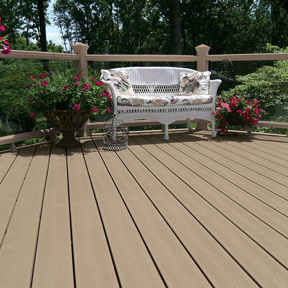 Trex Transcend 20-ft Rope Swing Grooved Composite Deck Board In The ...