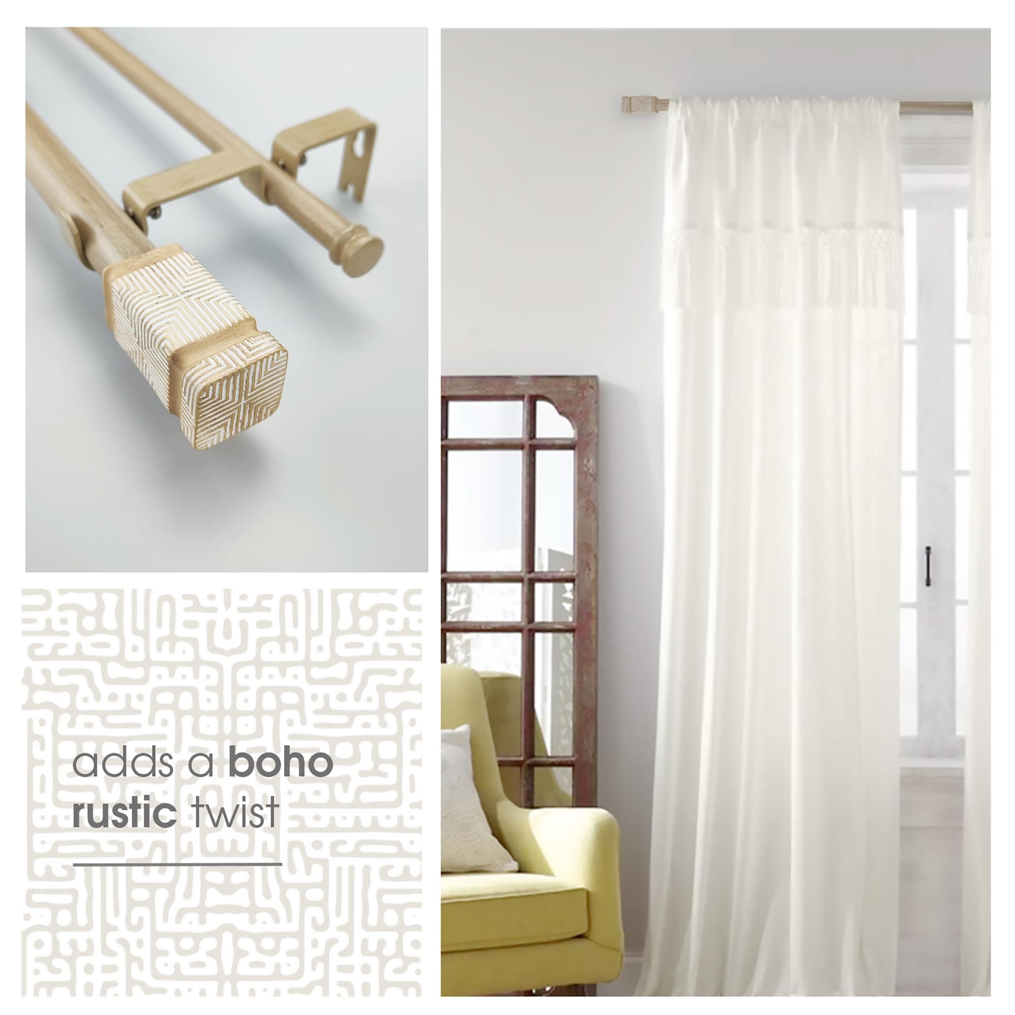 KIWDZFU LKI0820A111 Curtain-Rods - View #5