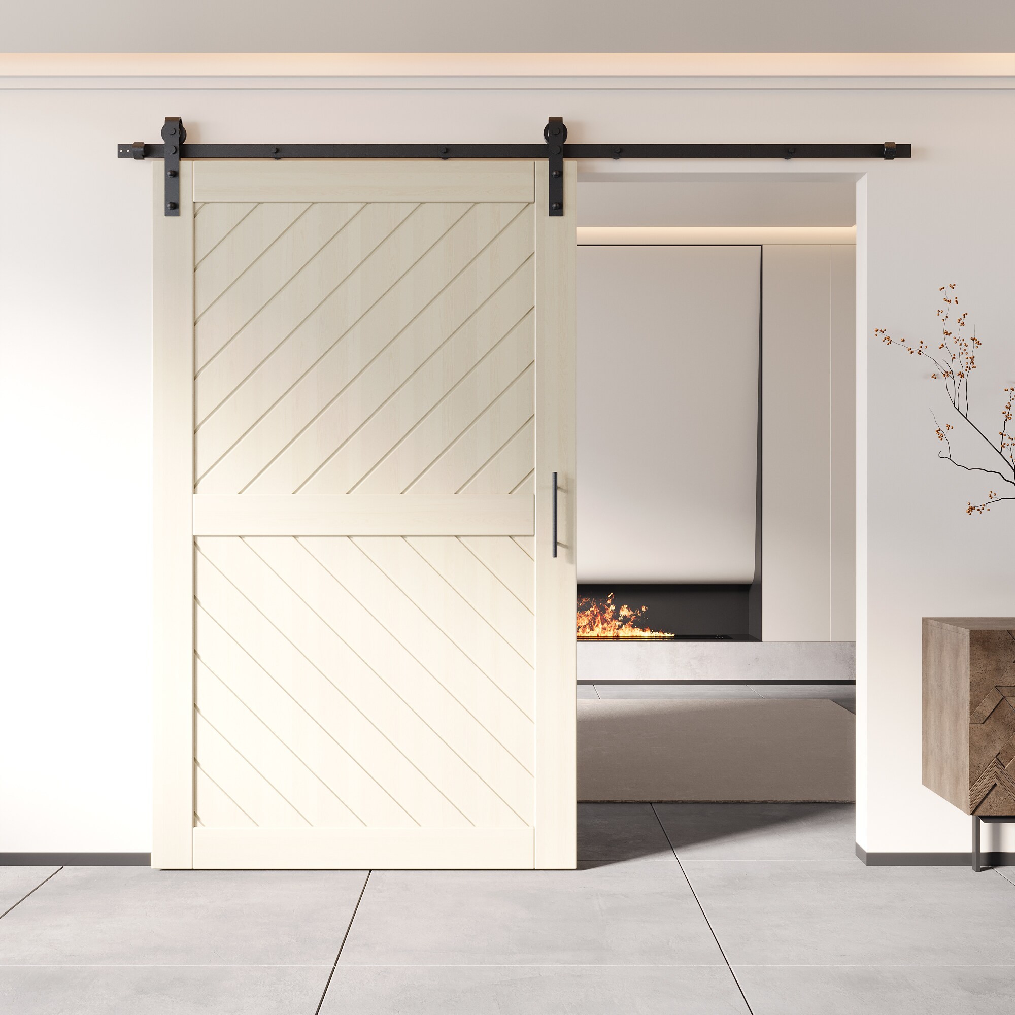 HOMACER YT1H108C-XT3-5080-TG Barn-Doors - View #8