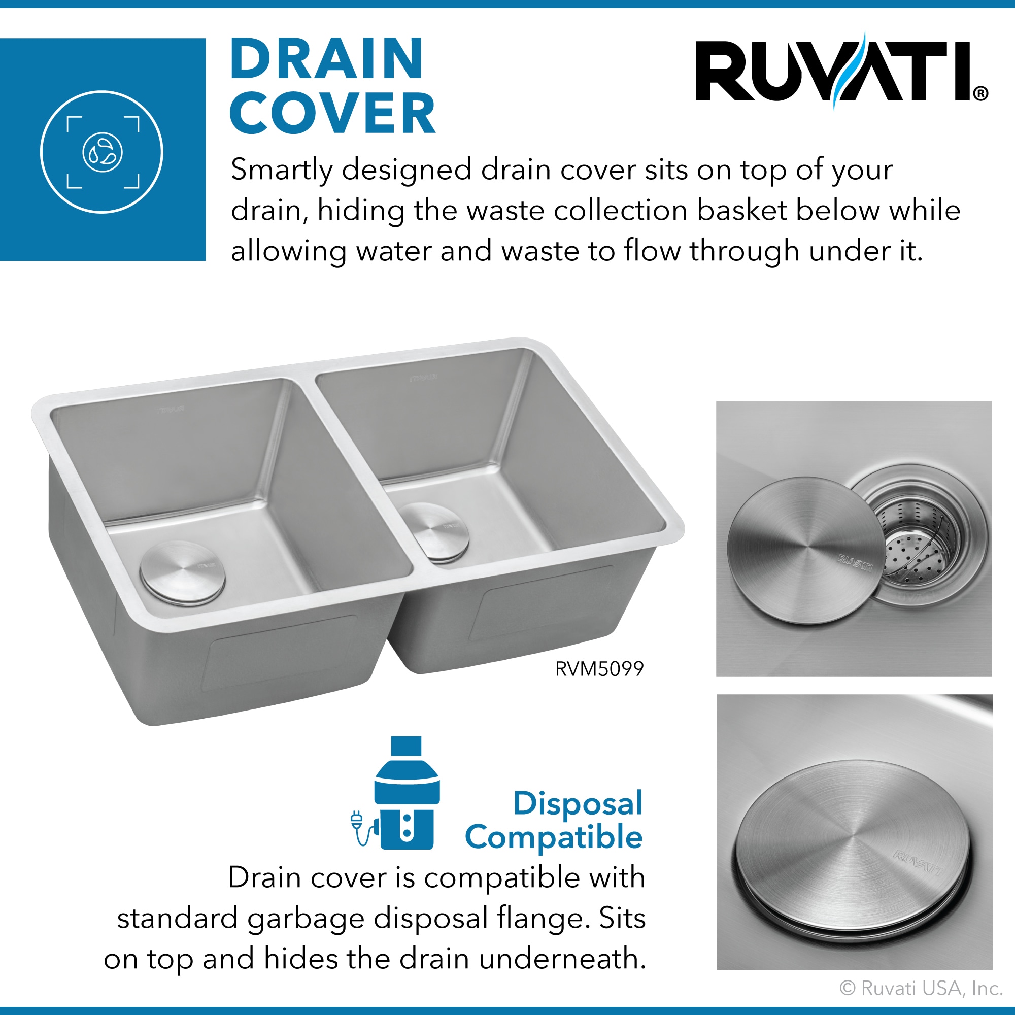 Ruvati RVM5099 Kitchen-Sinks - View #7