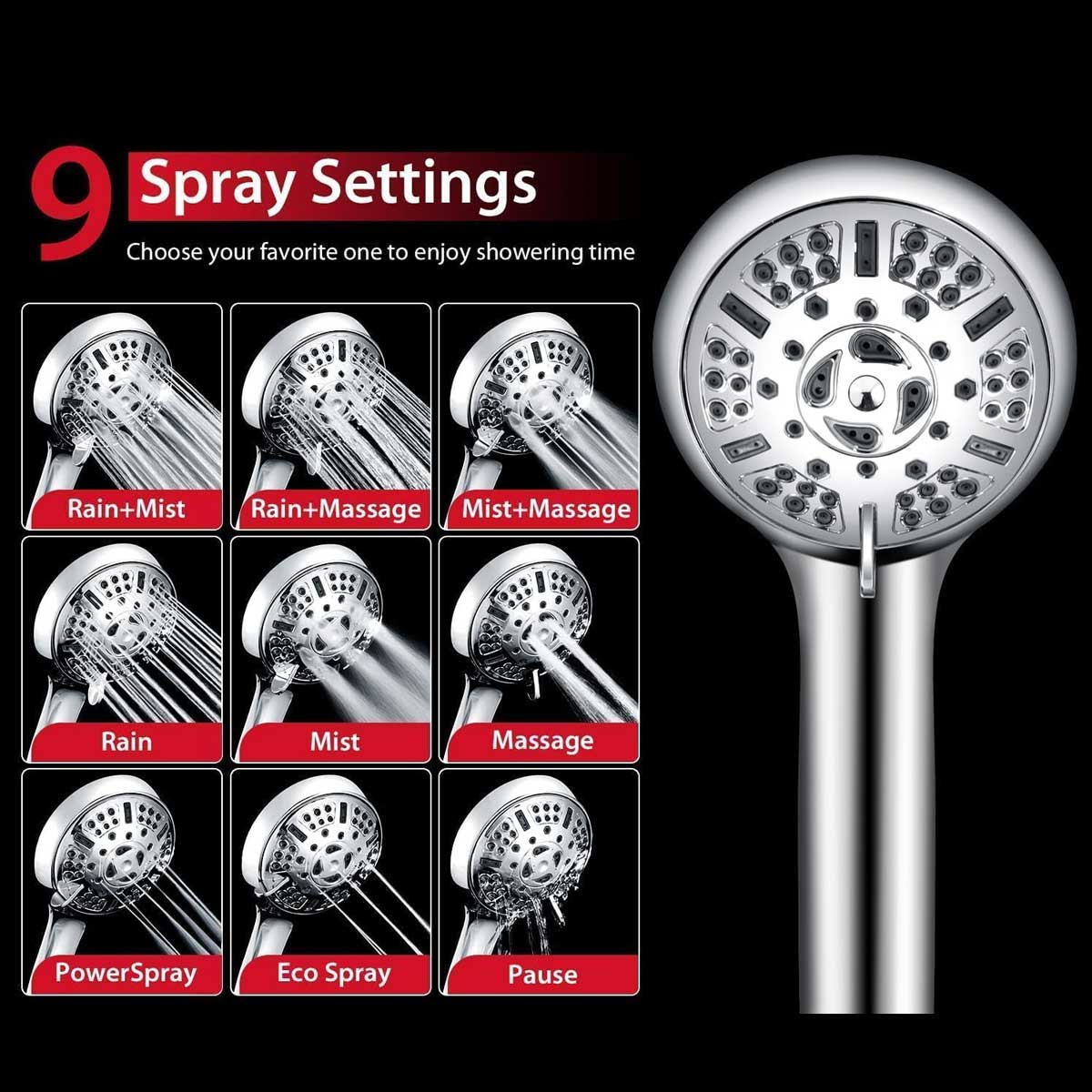 Aoibox IT85S005 Fixed-Showerhead - View #4