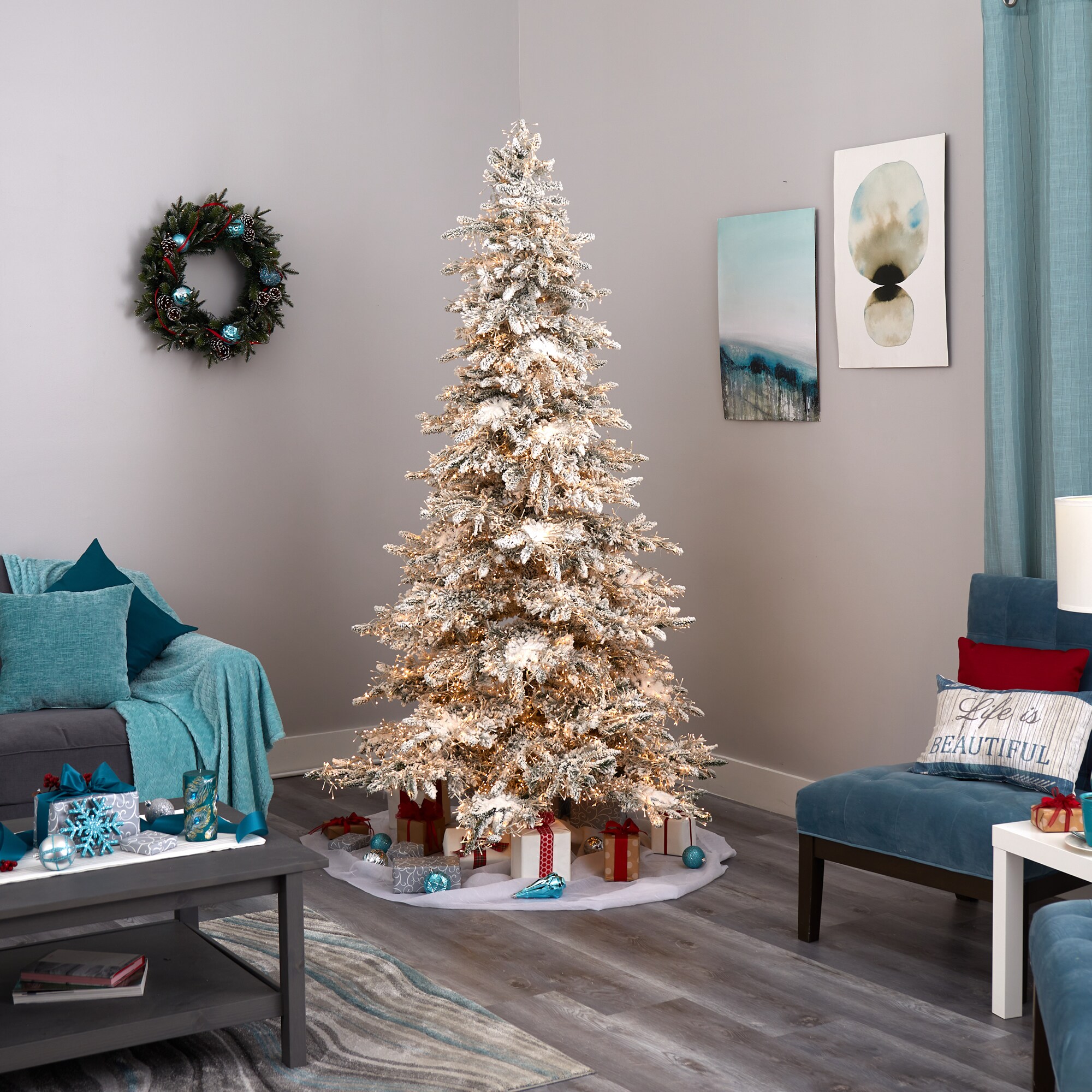 Nearly Natural T1568 Artificial-Christmas-Trees - View #9