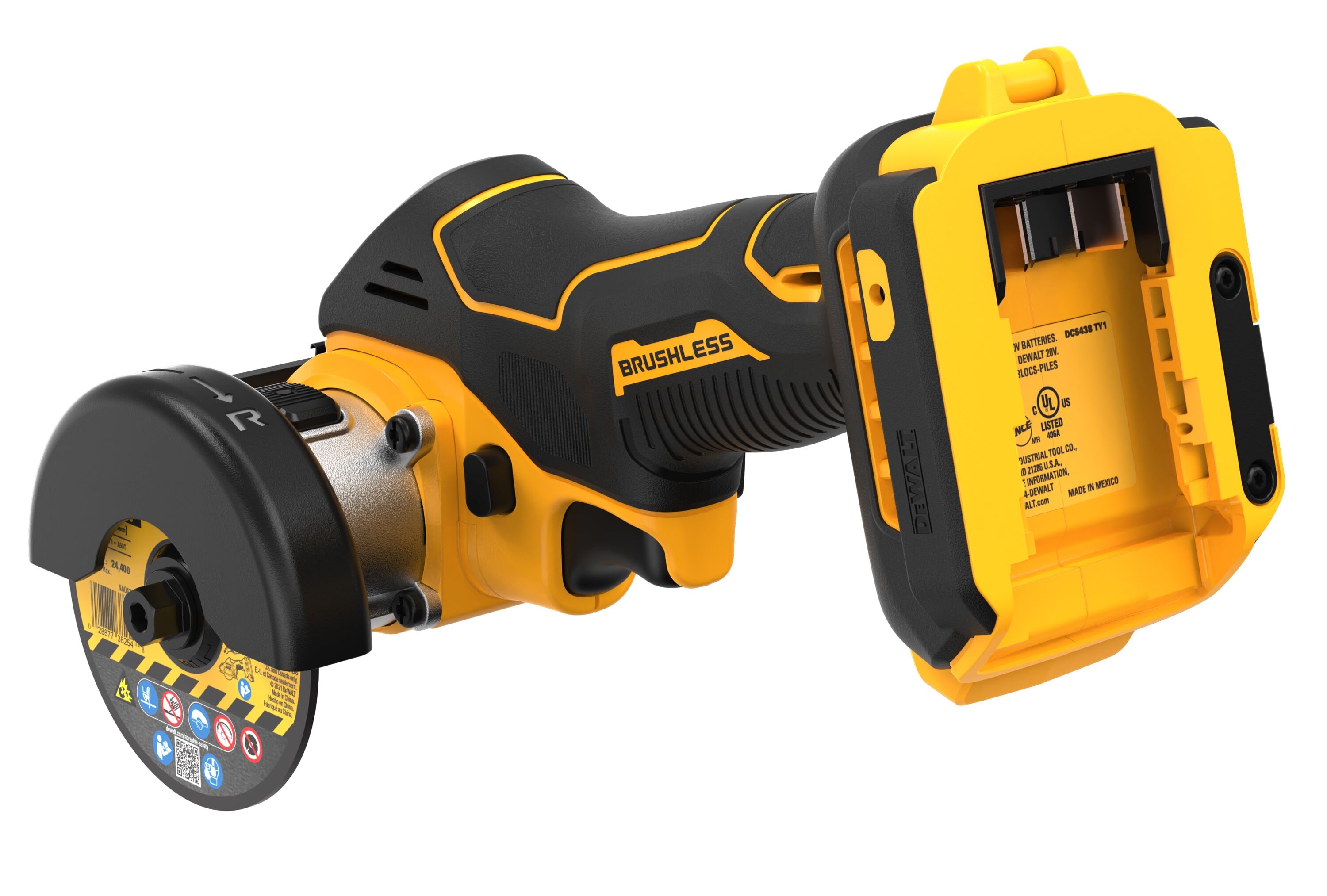 DEWALT DCS438E1 Cordless-Grinders - View #16