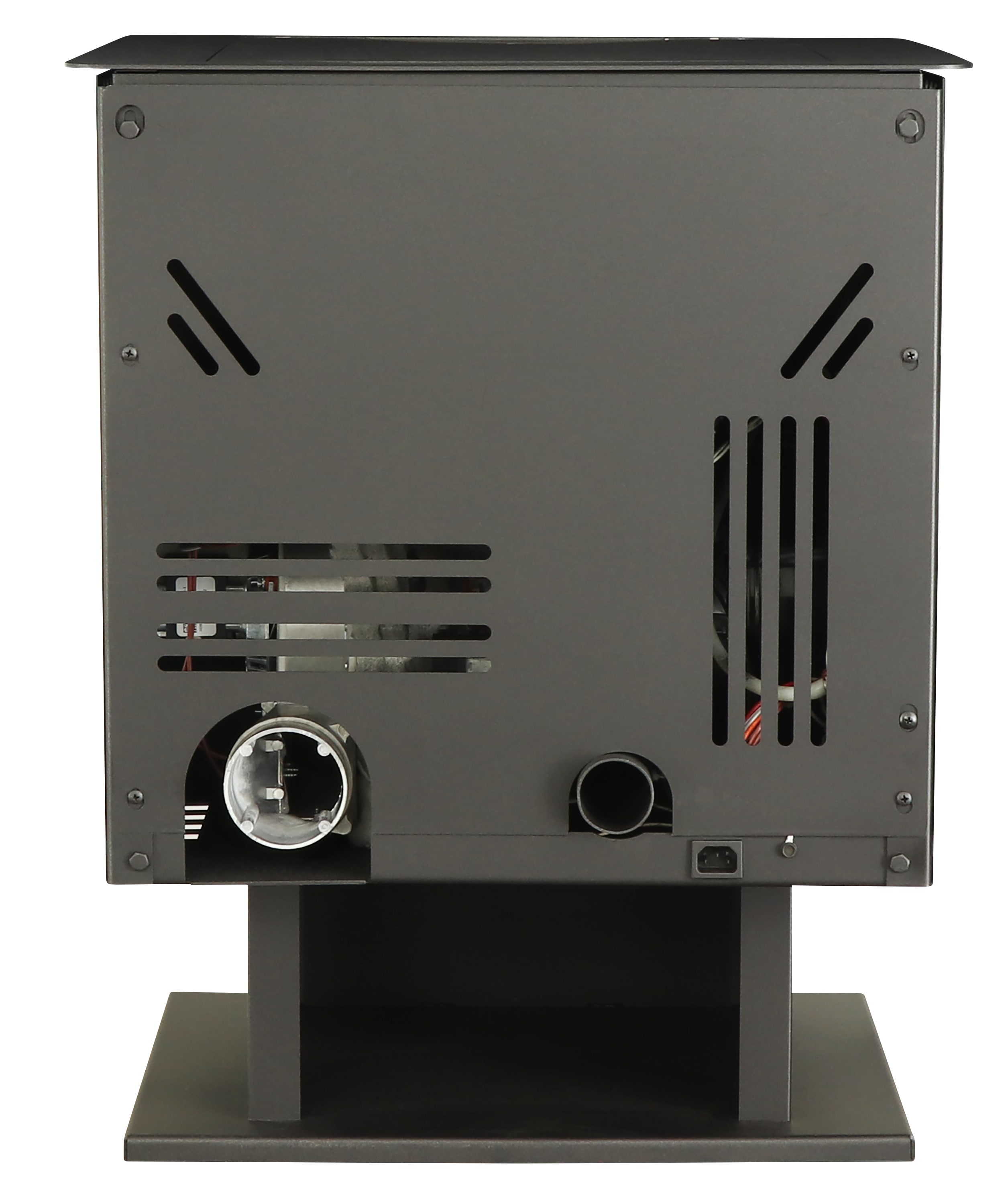 US Stove Company Black Wood Stove Heat Reclaimer - Fully Automatic