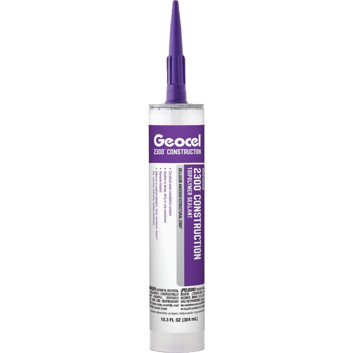 Geocel 2300 Construction Tripolymer Sealant - 10.3 oz Composite for Durable Waterproofing