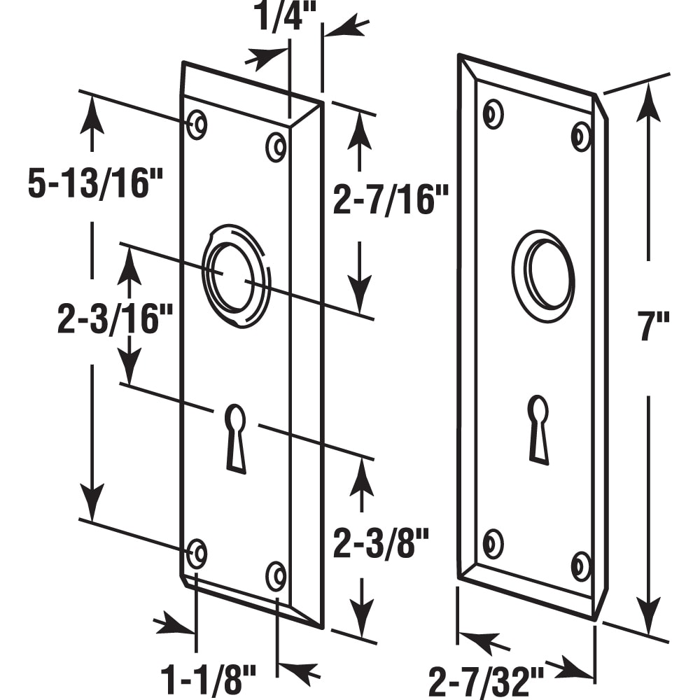 Prime-Line E 2718 latchbolts - View #2