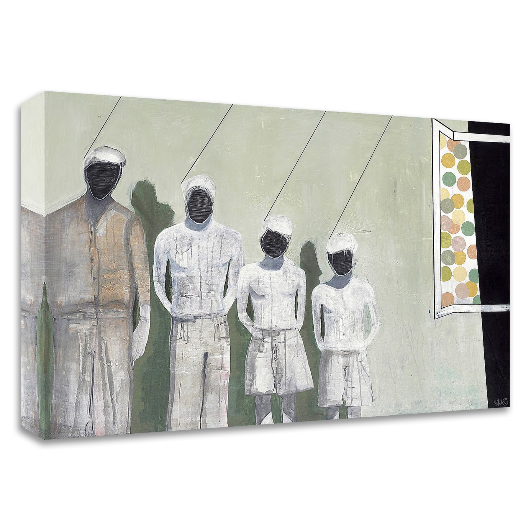 Tangletown Fine Art 8INNKO101C-1814 Stay Nicolai Kubel Olesen 14-in H x 18-in W Figurative Print on Canvas