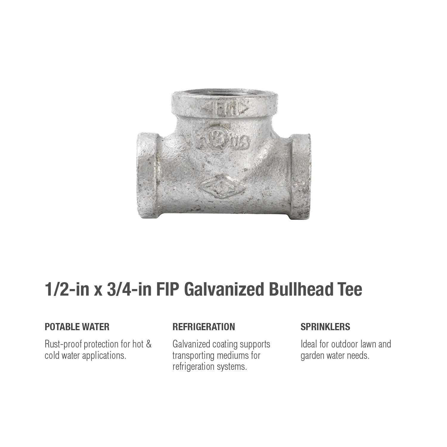 RELIABILT 510-334LW Galvanized-Fittings - View #5