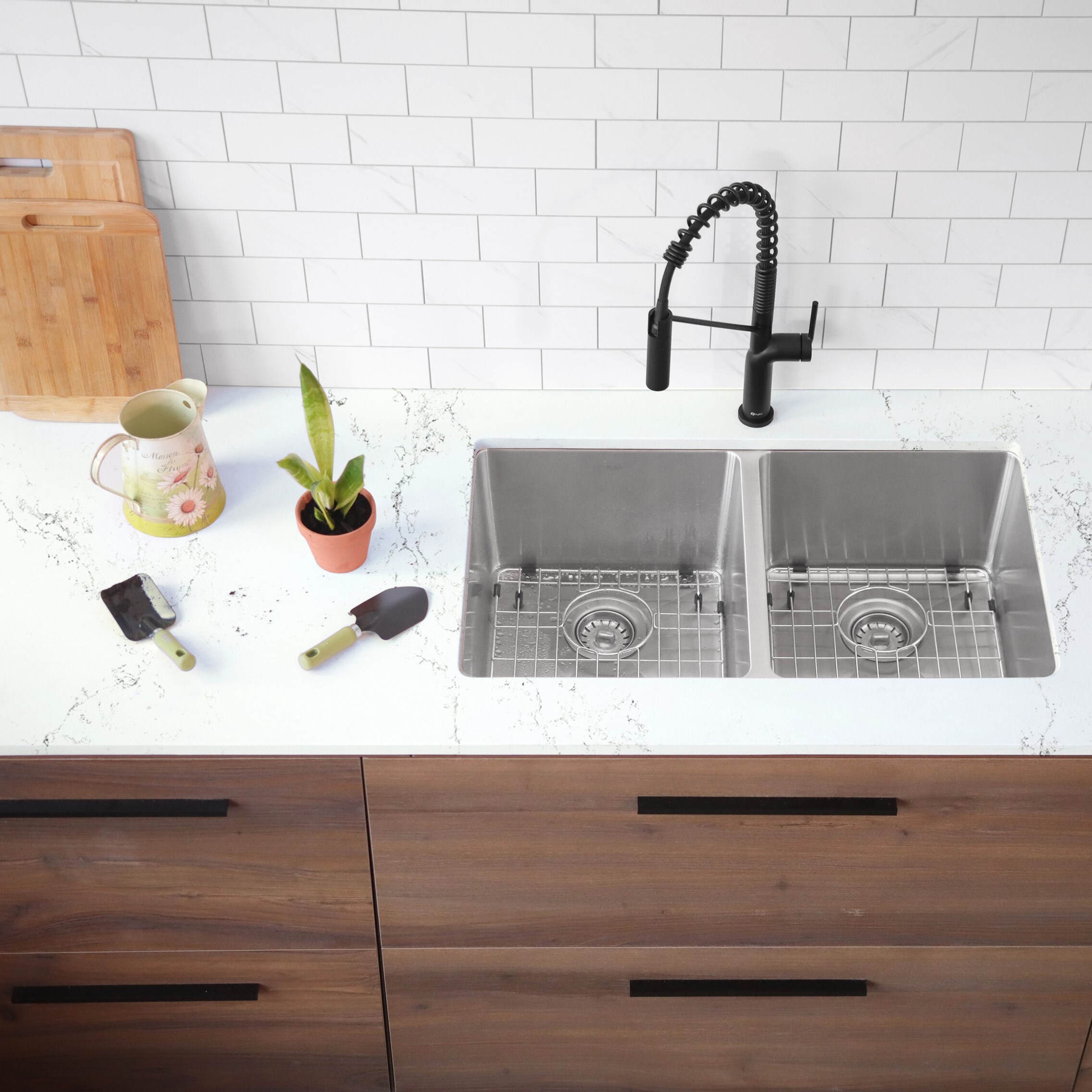 Stylish S-401G1 Kitchen-Sinks - View #6
