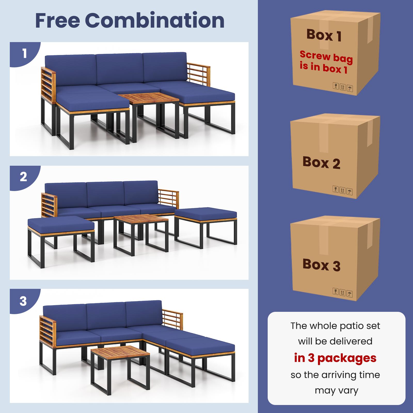 BABOOM BOM-0982NY+-CO Patio-Conversation-Sets - View #9