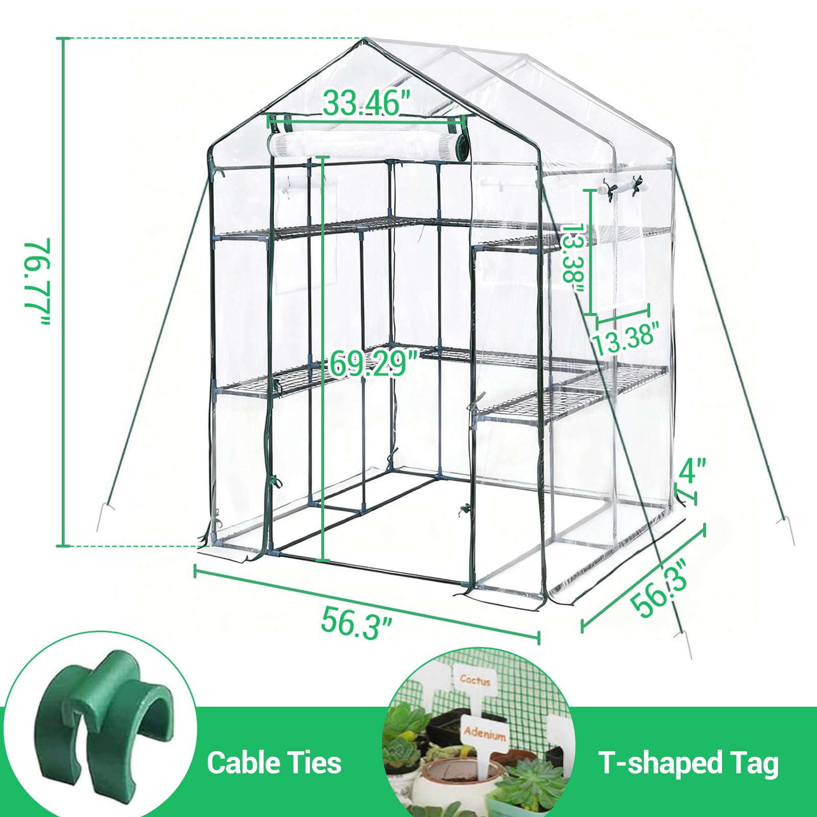 DEXSO 2X7C4P8N greenhouses - View #4