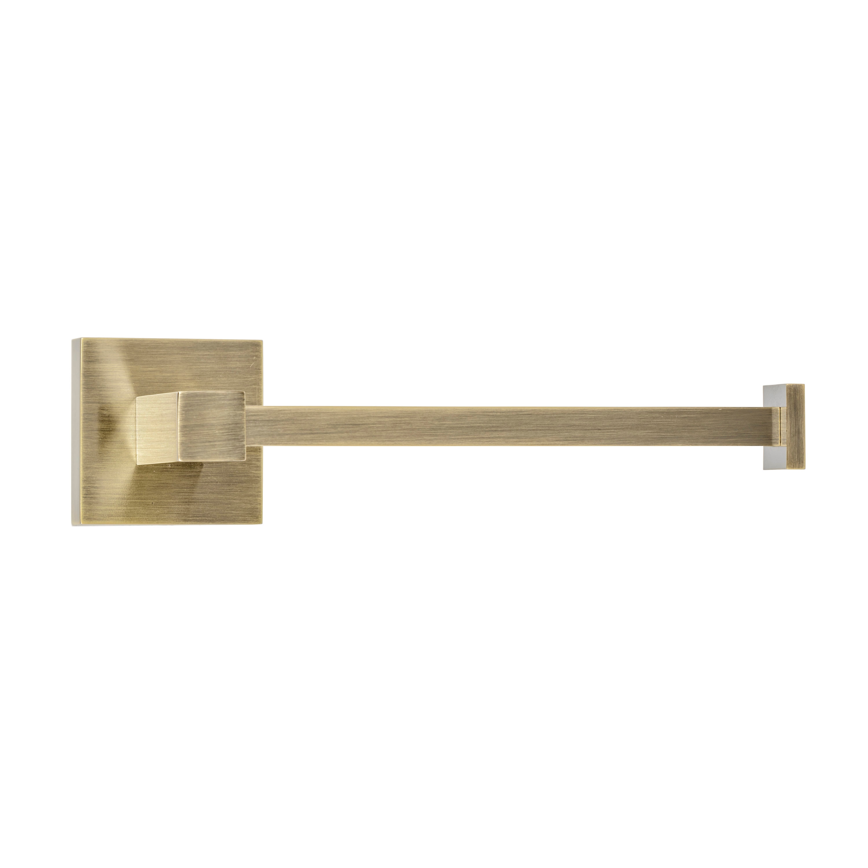 Italia CA3603BZ Capri Bronze Wall mount Single post Toilet Paper Holder 1 -Rolls with Storage