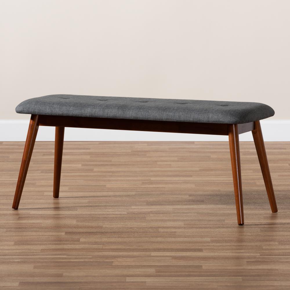 Baxton Studio 157-9351-LW Dining-Benches - View #5