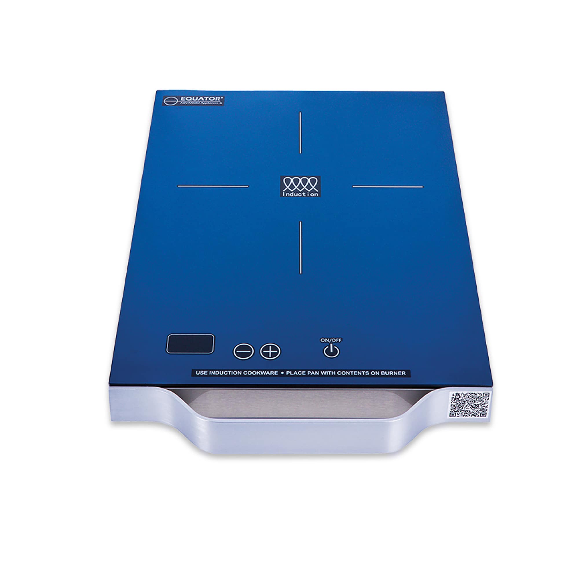 Equator Advanced Appliances PIC 100 BLUE 11-in Portable 1 Burner Blue Induction Cooktop