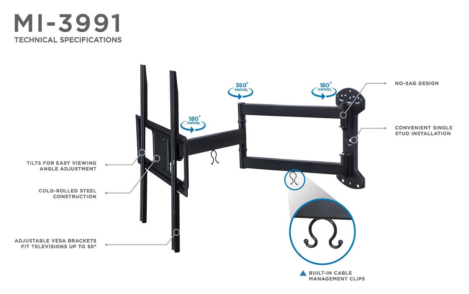 Mount-It! MI-3991XL Tv-Mounts - View #7