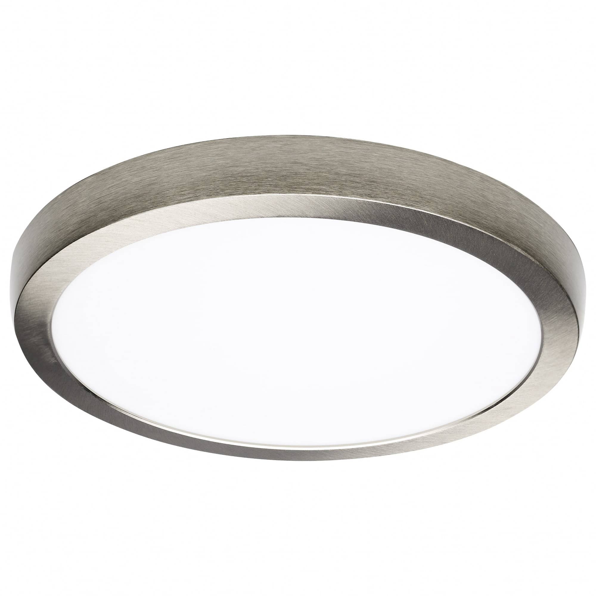 Nuvo Lighting Blink Pro+ - Light Brushed Nickel / Silver Contemporary Aluminum Flush Mount Light