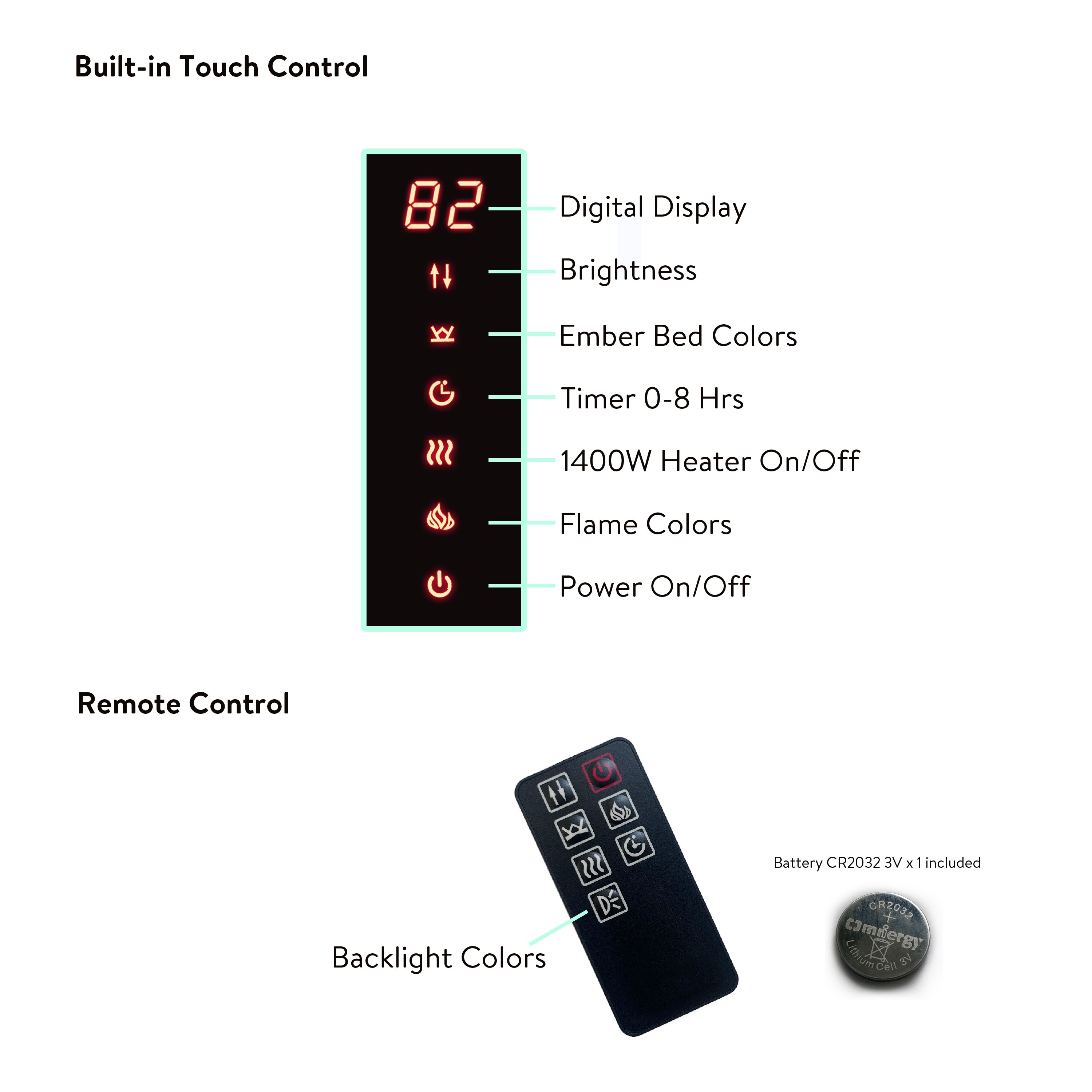 BABOOM BOM-235US-50-CO Electric-Fireplaces - View #10