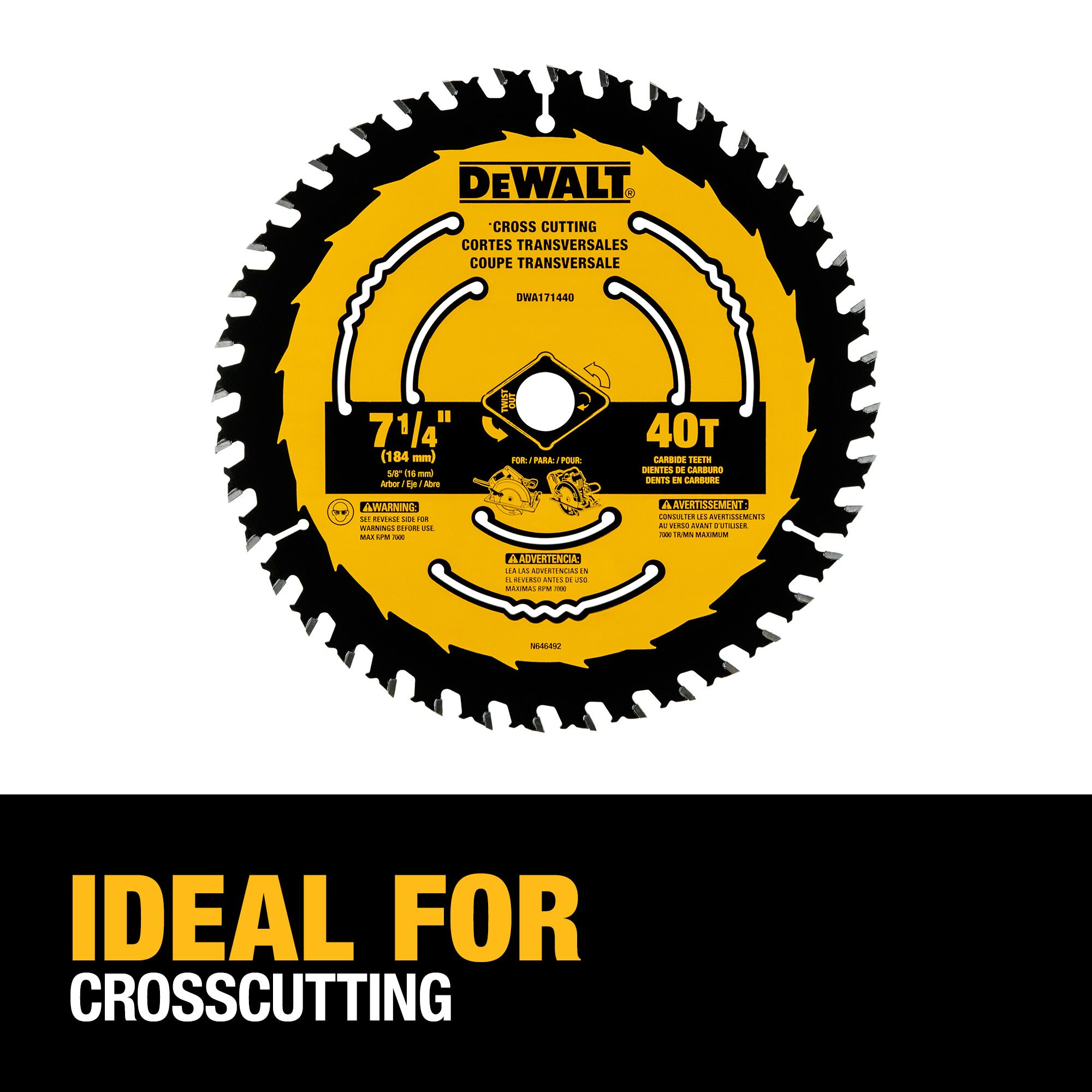 DEWALT DWA171440L Circular-Saw-Blades - View #3