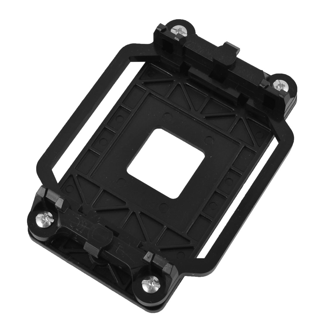 Unique Bargains AM2 AM3 FM1 FM2 FM2+ Socket Plastic CPU Fan Heatsink Bracket Holder Black