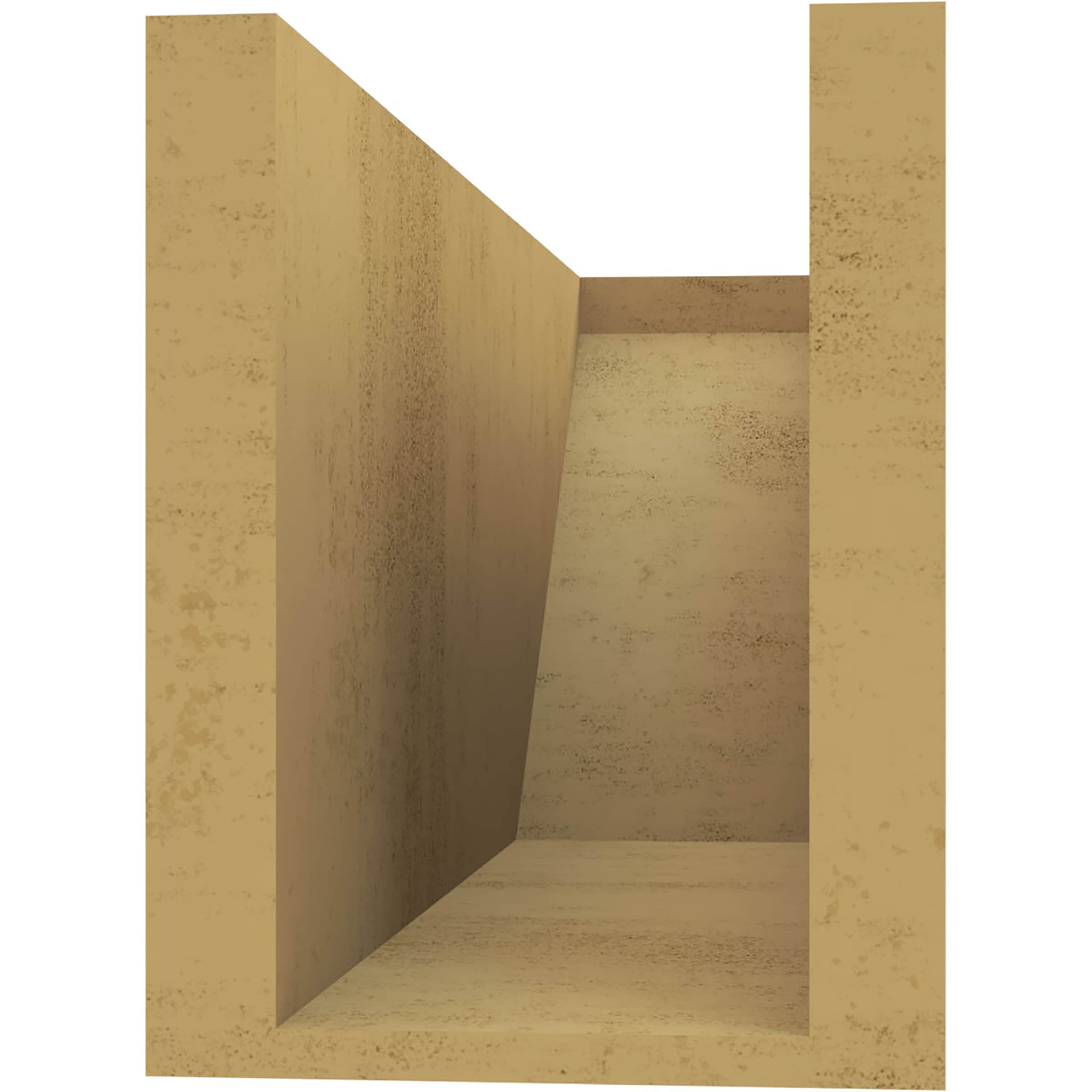 Ekena Millwork RFTU06X08X20CONRCPR Exterior-Brackets-Braces - View #4