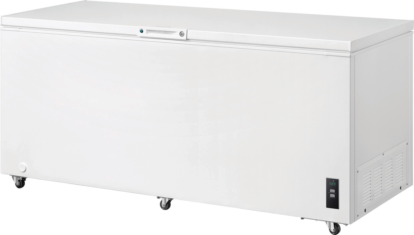 Haier LW120W 4.2 Cu. Ft. Access Plus Chest Freezer with Manual Defrost and  Adjustable Thermostat Control