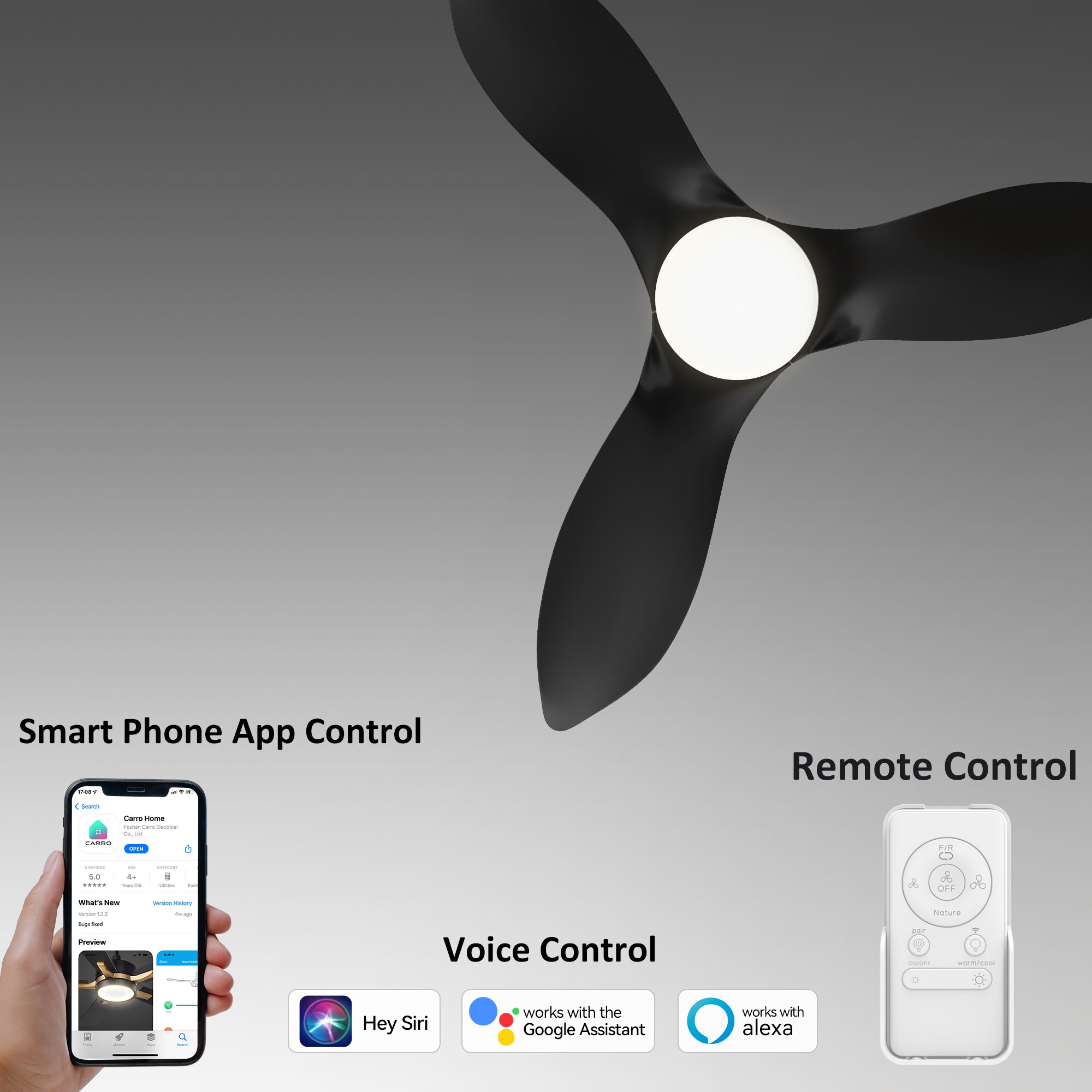 CARRO USA LS453V-L12-B2-1-FM Ceiling-Fans - View #2