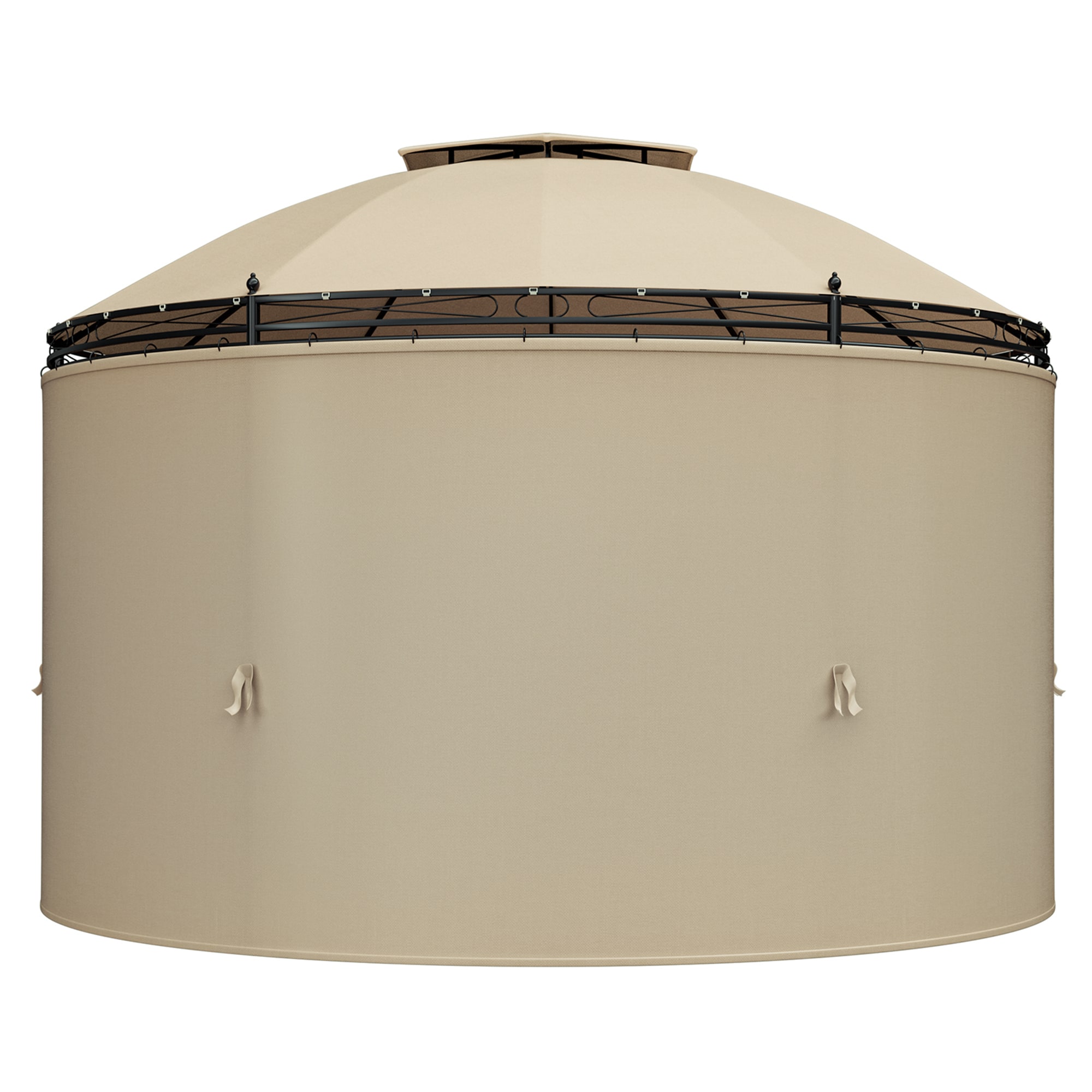 WELLFOR TDJ10384BN Wood-Resin-Gazebos - View #6