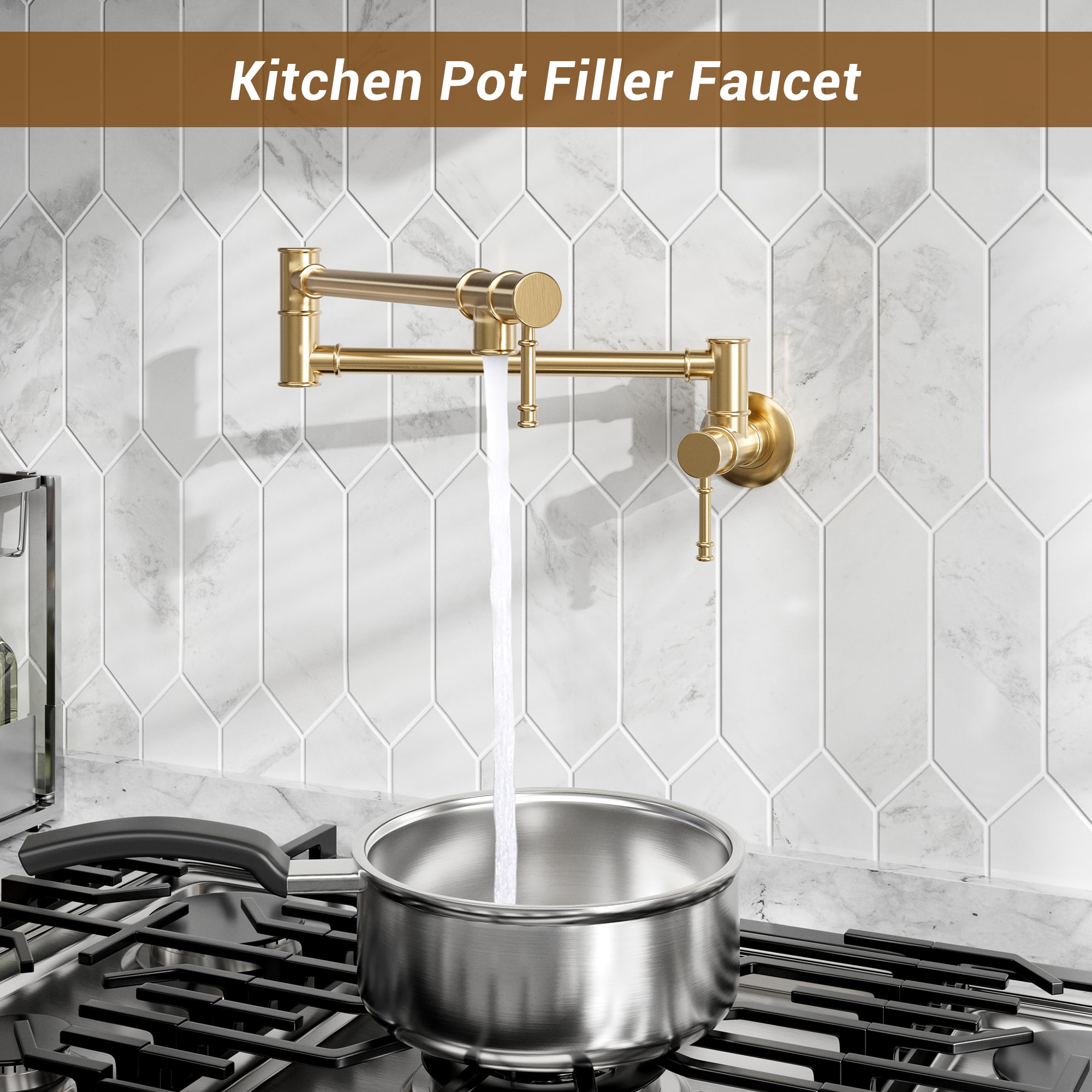 CASAINC CA-D4183-BN Kitchen-Faucets - View #2