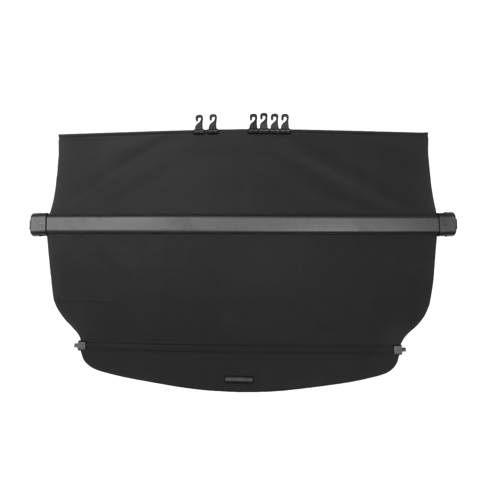 Unique Bargains Retractable Cargo Cover Rear Trunk  Shield Shade Adjustable Fit for Honda CRV 2007-2011 Retractable Privacy Cover Black - 1pc