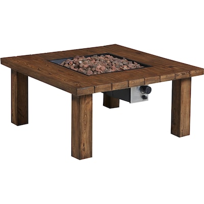 Gas Fire Pits Department At, Wilson & Fisher 37 Sonoma Gas Fire Pit Table