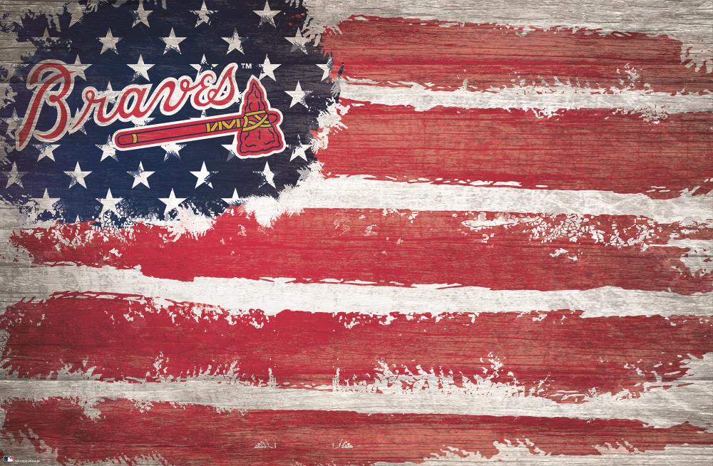 Atlanta Braves Flag 17x26 – Fan Creations GA