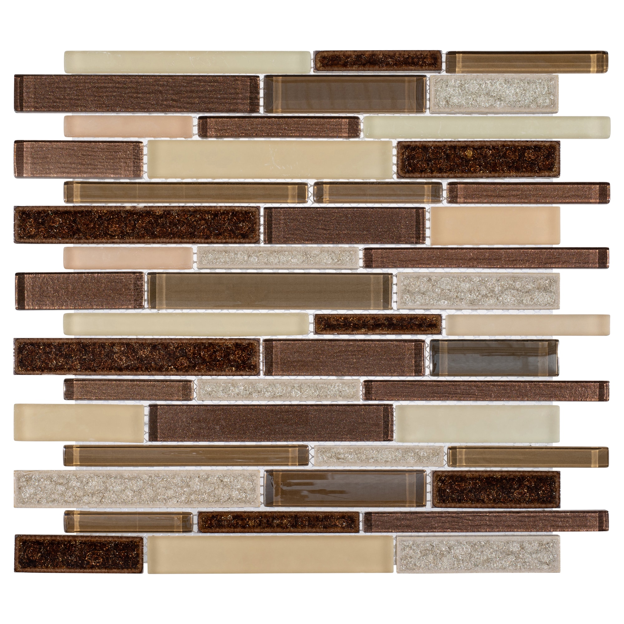 Andova Tiles SAM-ANDREI532 Sample- Francis 6-in x 6-in Matte Glass Brick Look Floor and Wall Tile