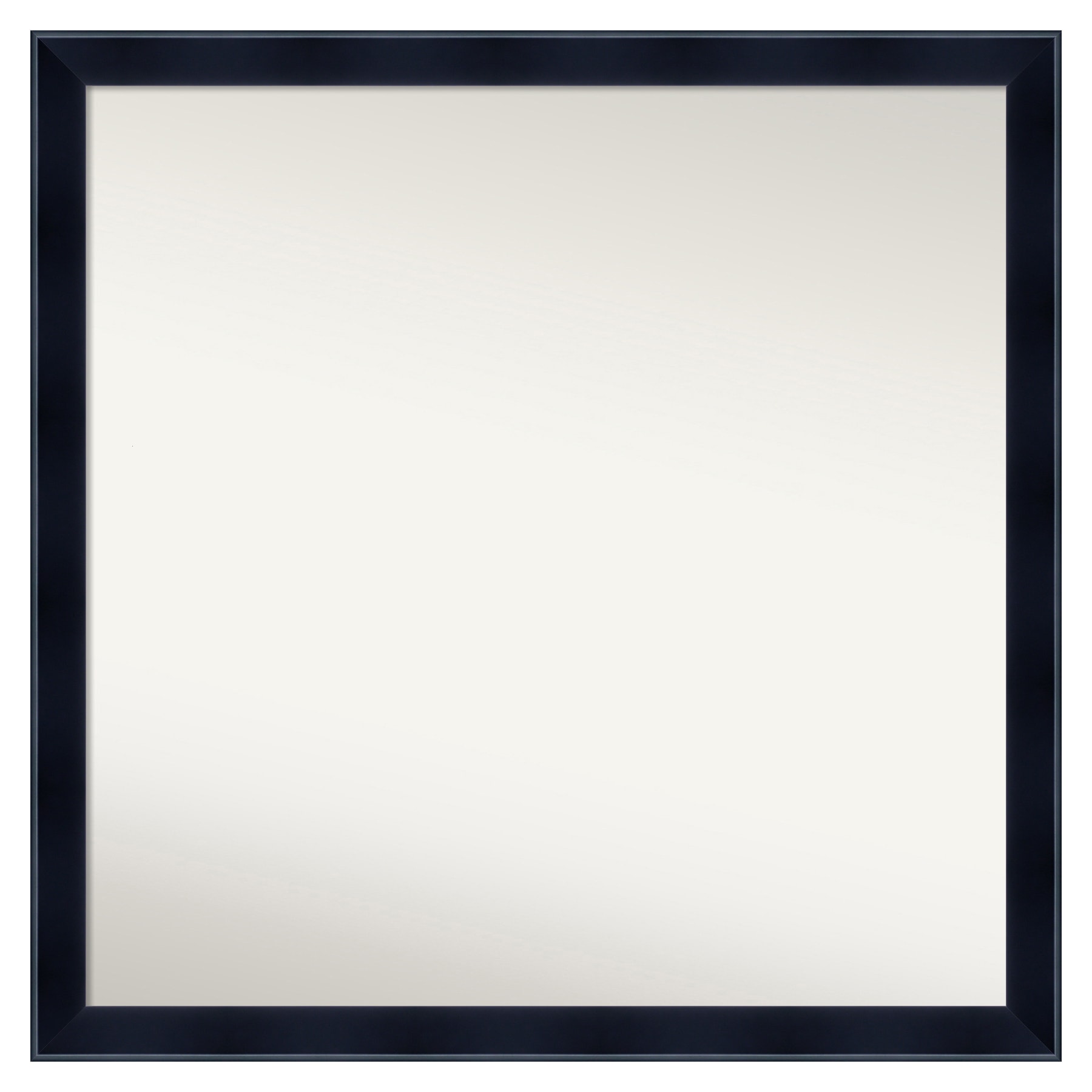 Amanti Art A17007223522 Madison Black Frame 28.5-Inches W x 28.5-Inches H Square Madison Black Framed Wall Mirror