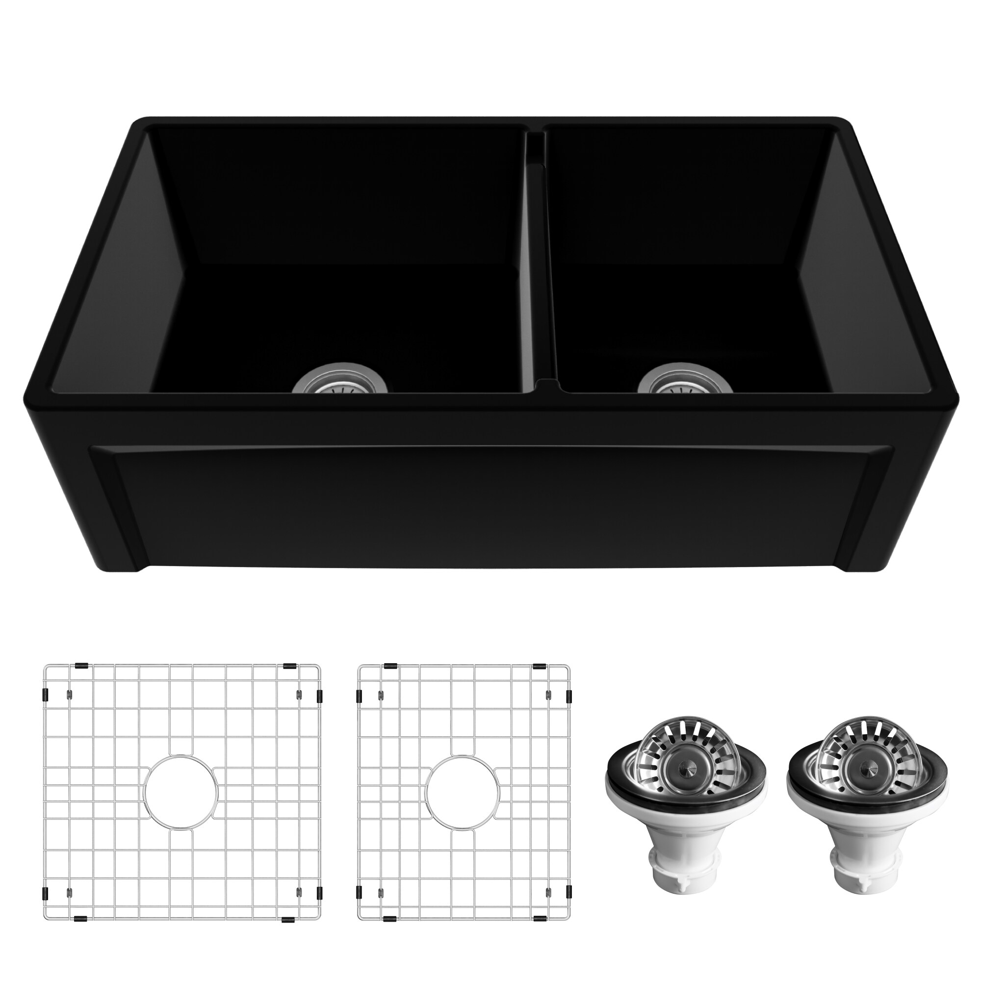 Karran FCP33DBMB Kitchen-Sinks - View #2