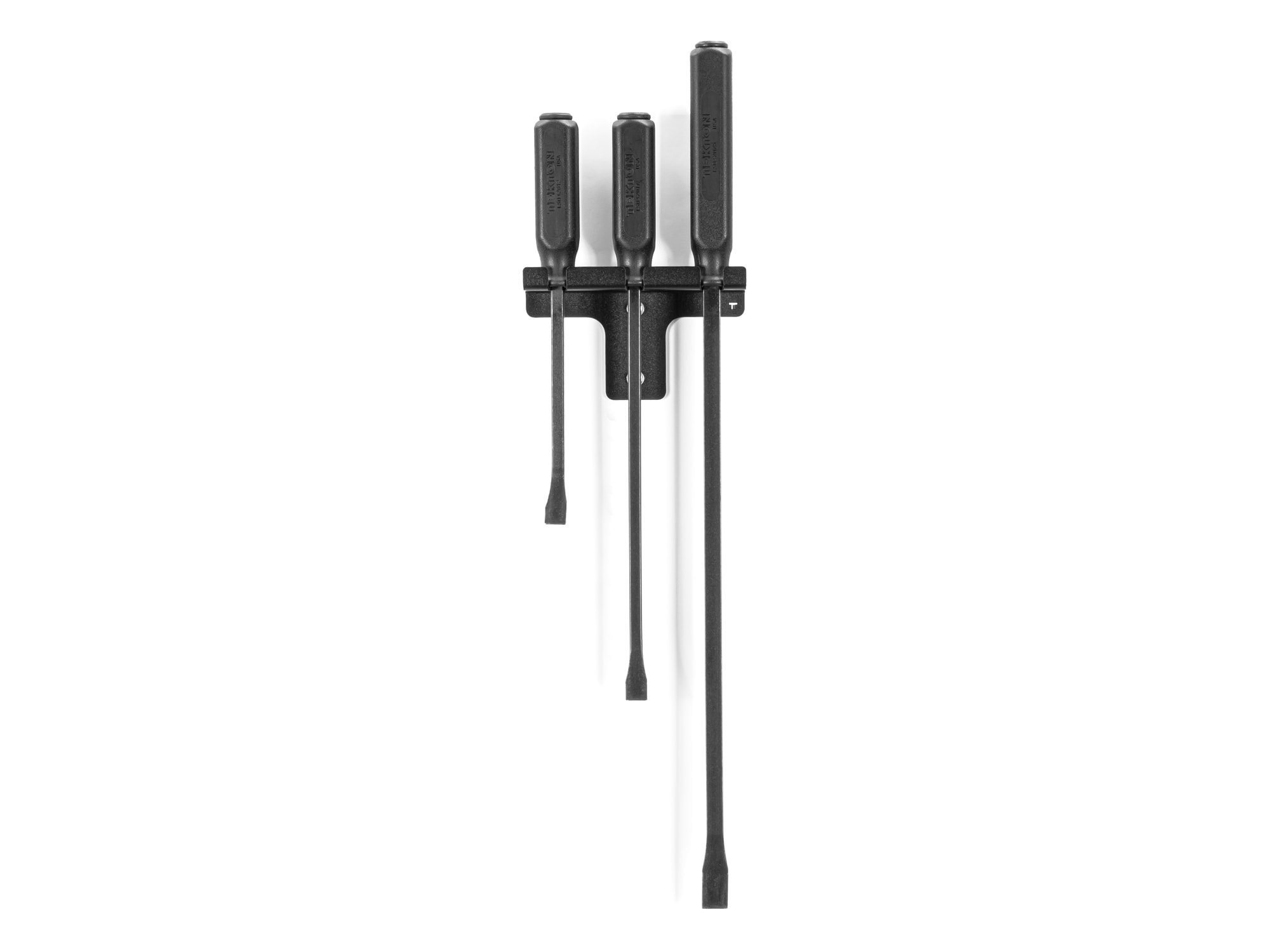 3-Tool Steel Pry Bar Set in Black | - TEKTON LSQ96503