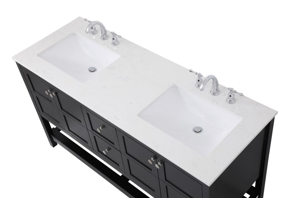 Elegant Decor FI49260DBK Bath-Vanity-Combo - View #7