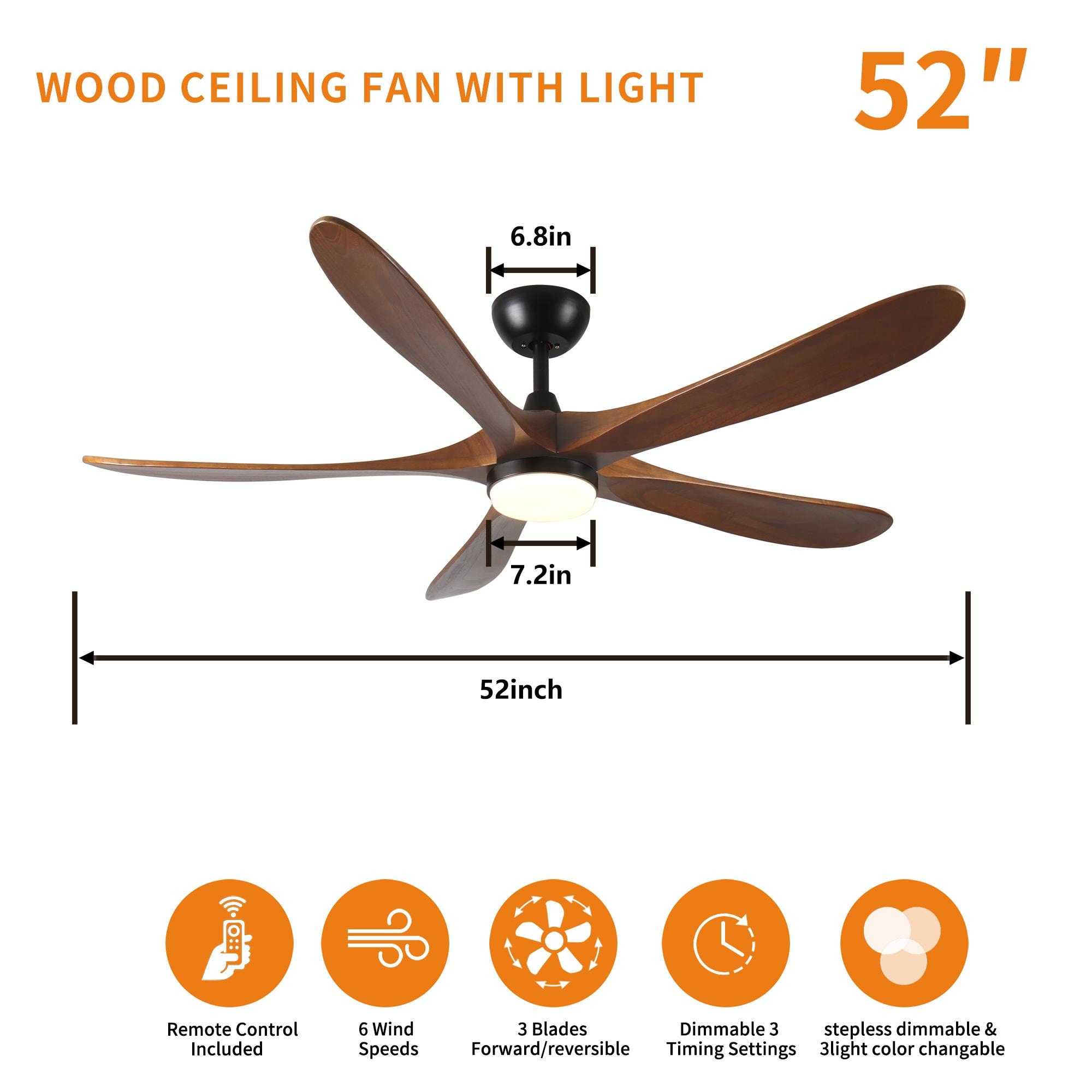 Bayfeve BFRF-54298-CF Ceiling-Fans - View #6