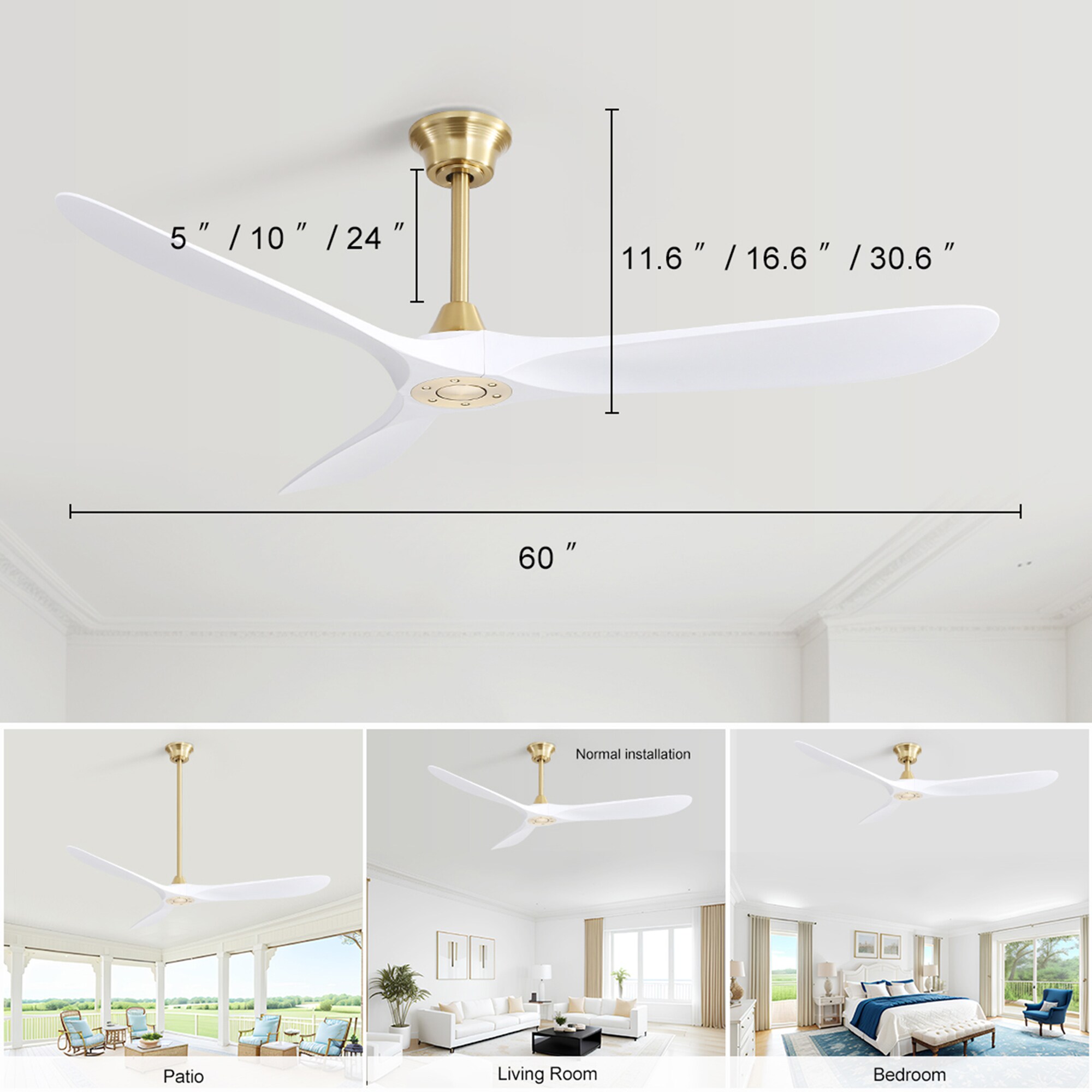 Bybafun YD1300028 Ceiling-Fans - View #6