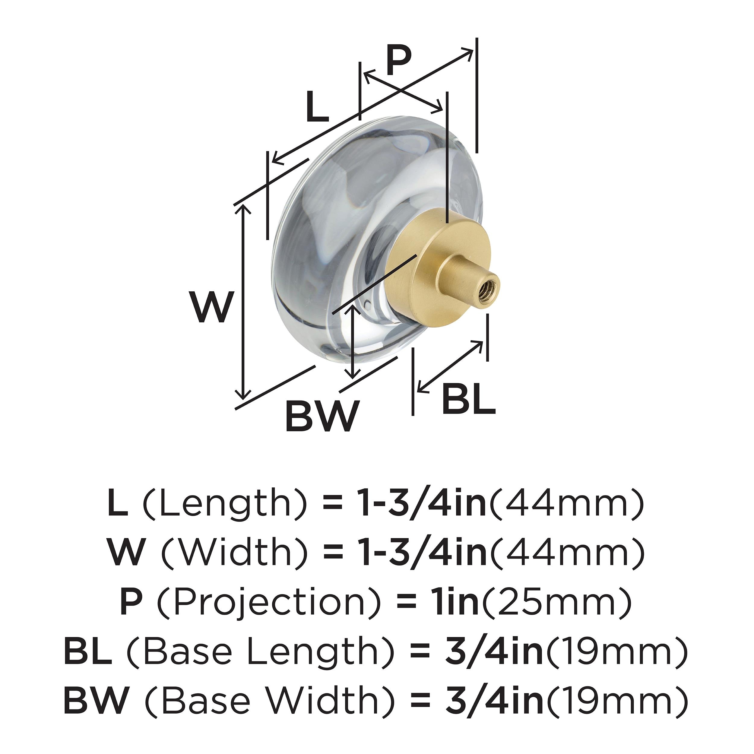 Amerock BP36652CBBZ Cabinet-Knobs - View #4